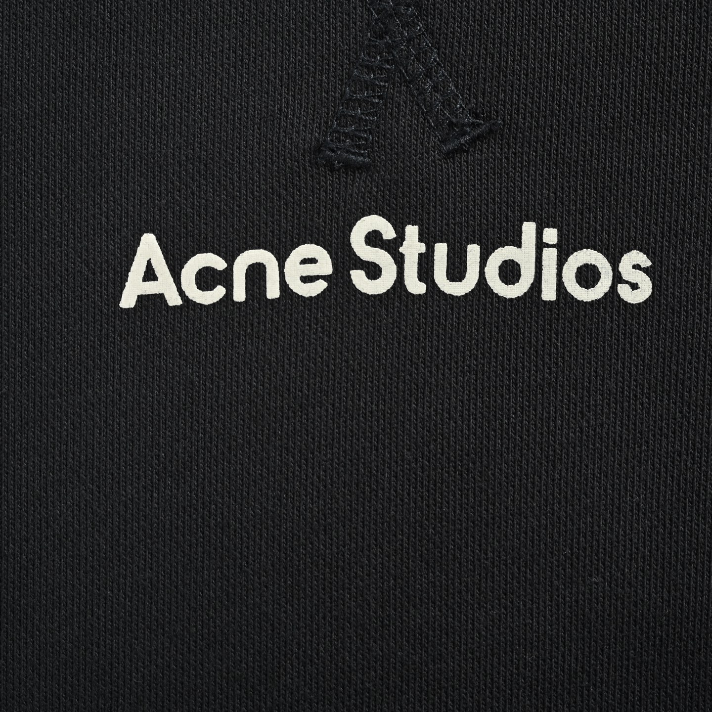 Acne Studios 25Fw 字母徽标印花圆领卫衣
