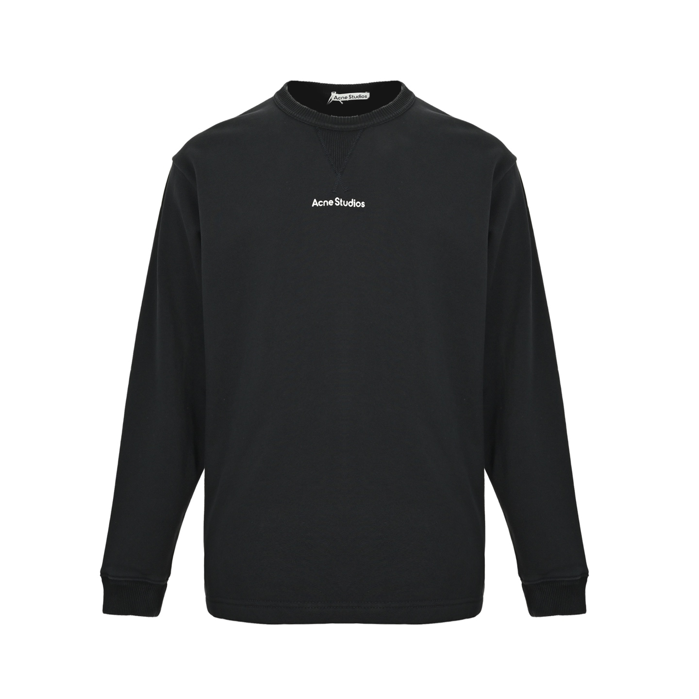 Acne Studios 25Fw 字母徽标印花圆领卫衣