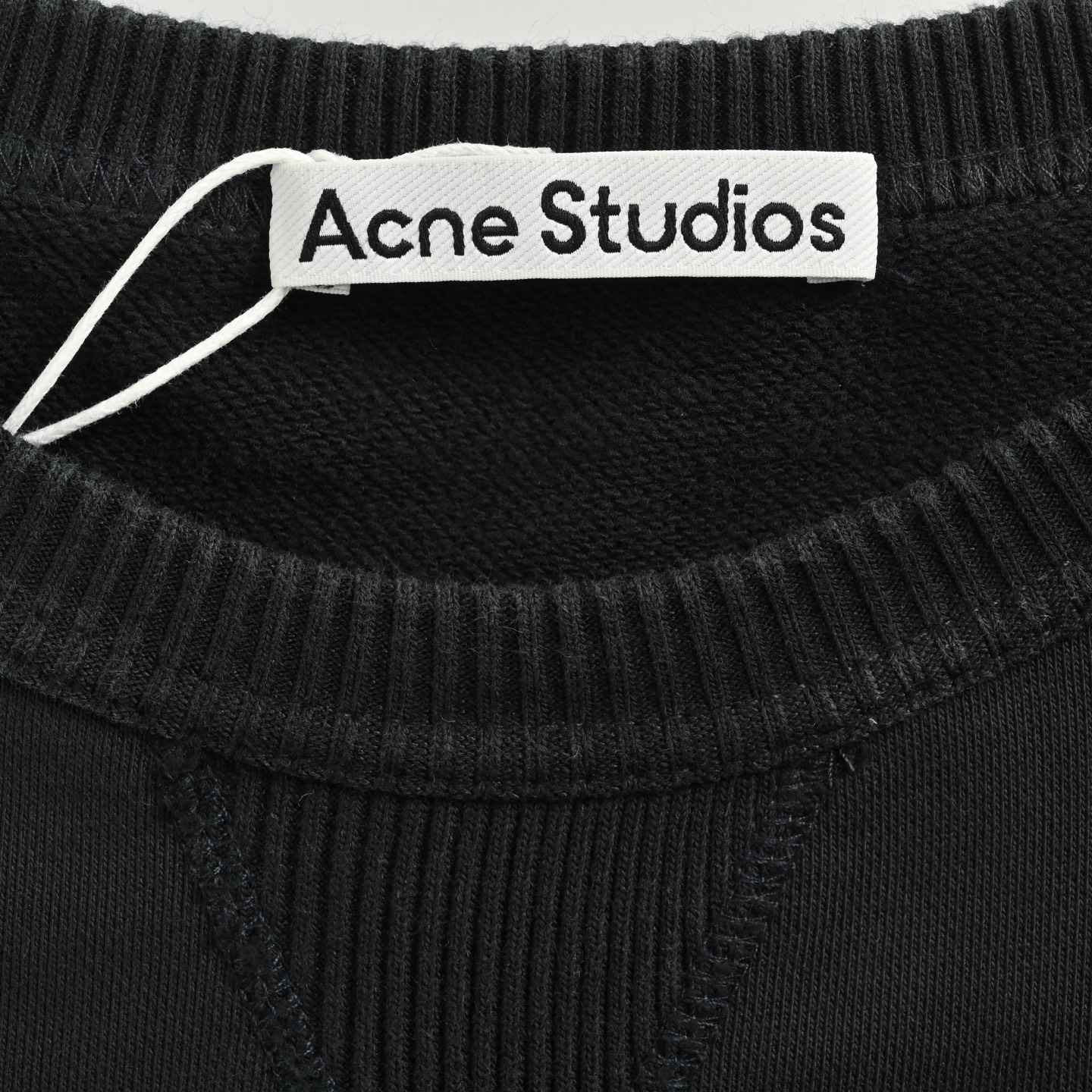 Acne Studios 25Fw 字母徽标印花圆领卫衣