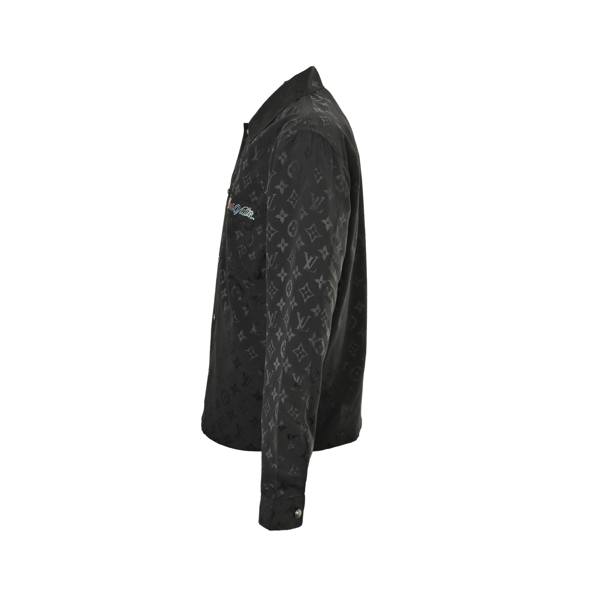 Louis Vuitton/路易威登 25Fw 老花波纹提花彩钻衬衫外套-Chinese UA Cheap High Quatity Brand Clothes Bags handbags Sneakers wholesale wholesaler seller from China Factory suppliers Fashion Clothing Shoes best Quality Beautiful Price Louis Vuitton/路易威登 25Fw 老花波纹提花彩钻衬衫外套