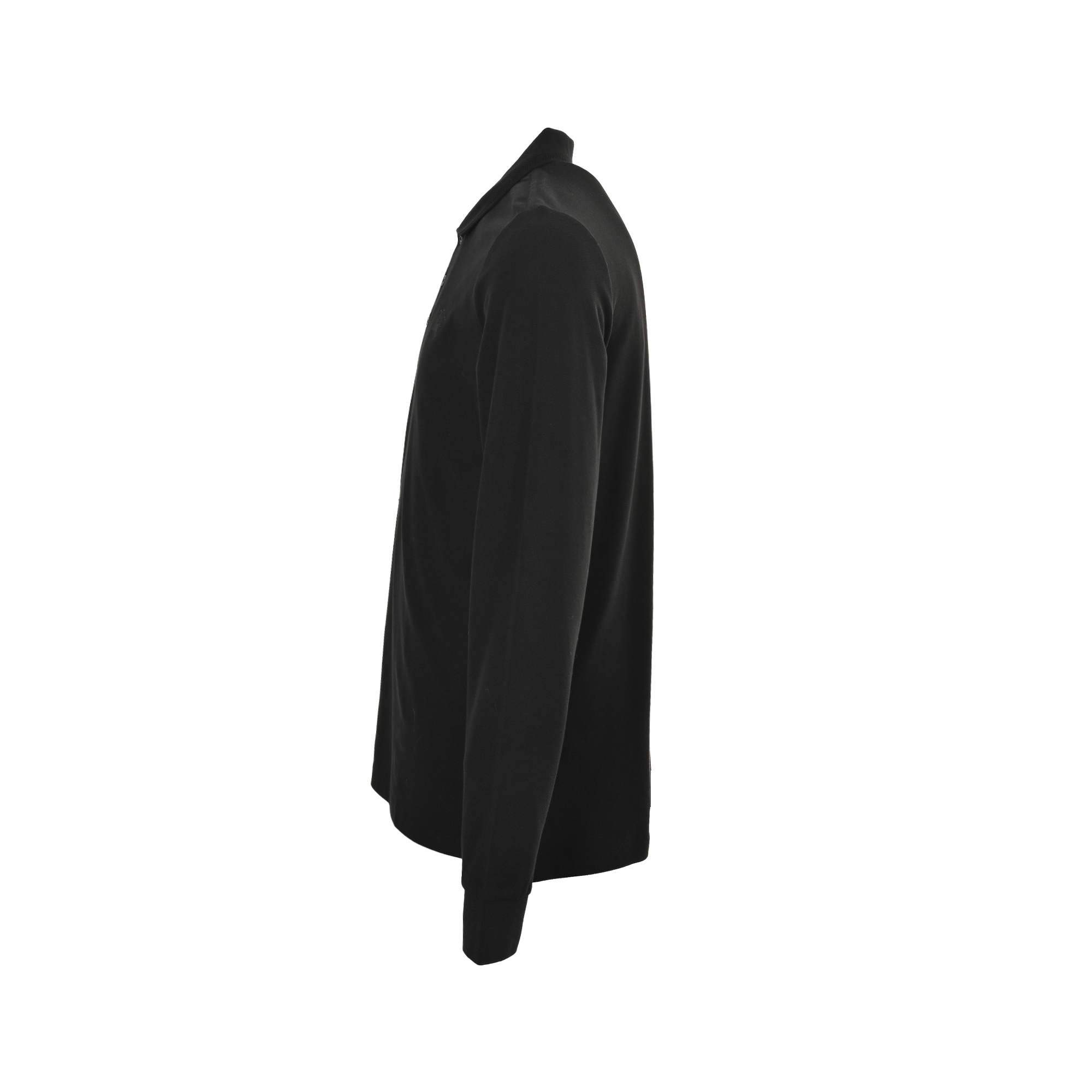 Burberry/巴宝莉 25Fw 战马刺绣翻领Polo长袖黑色