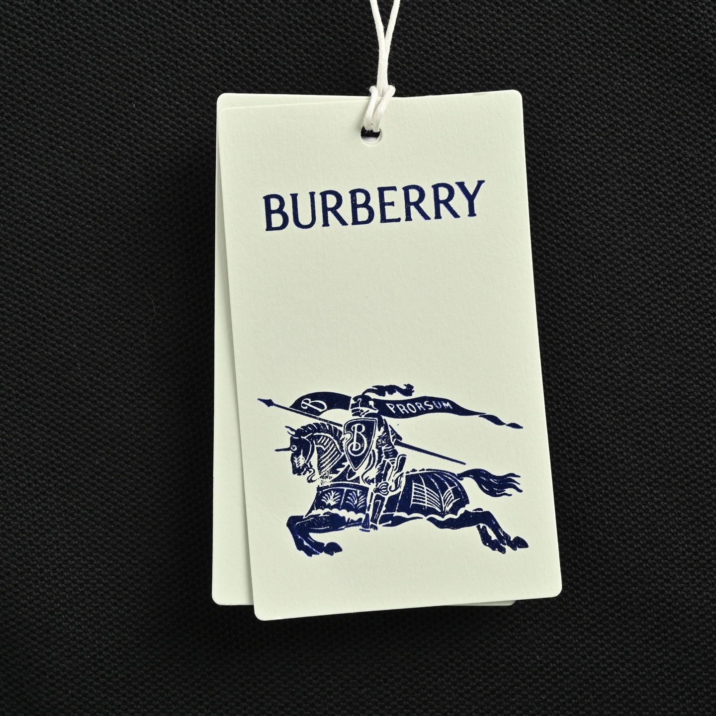 Burberry/巴宝莉 25Fw TB刺绣翻领Polo长袖黑色