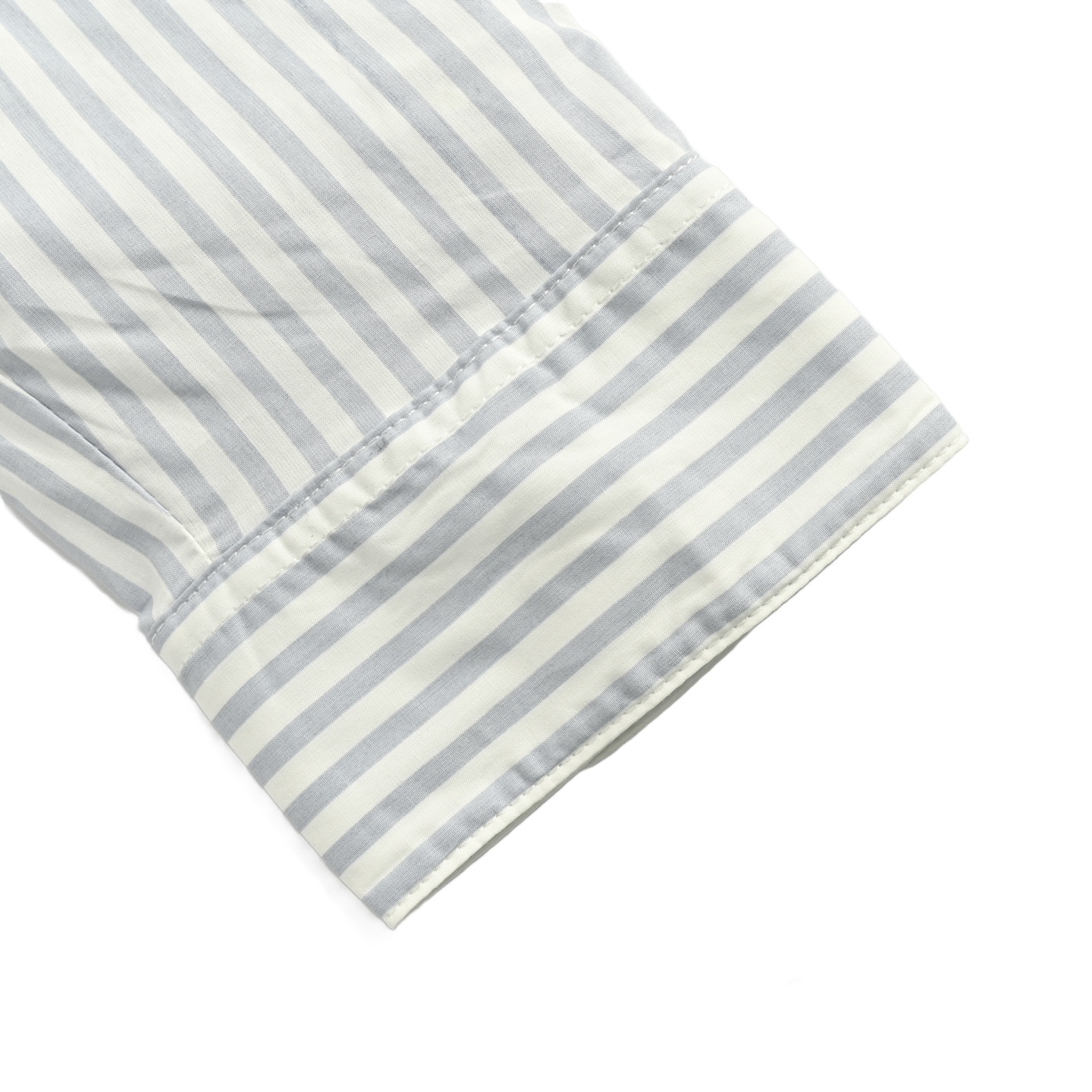 Acne Studios 后背字母印花竖条纹长袖衬衫