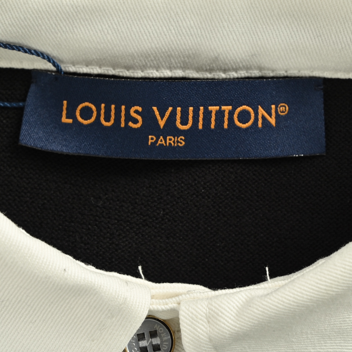 Louis Vuitton/路易威登 暗纹拼接提花POLO卫衣