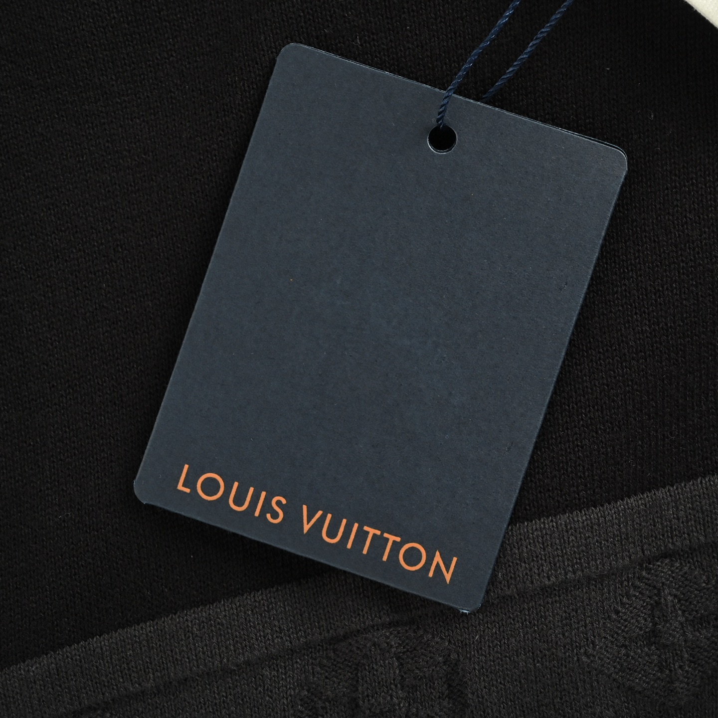 Louis Vuitton/路易威登 暗纹拼接提花POLO卫衣