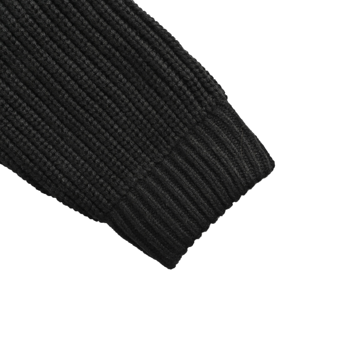 Prada/普拉达 三角标拼布针织毛衣外套