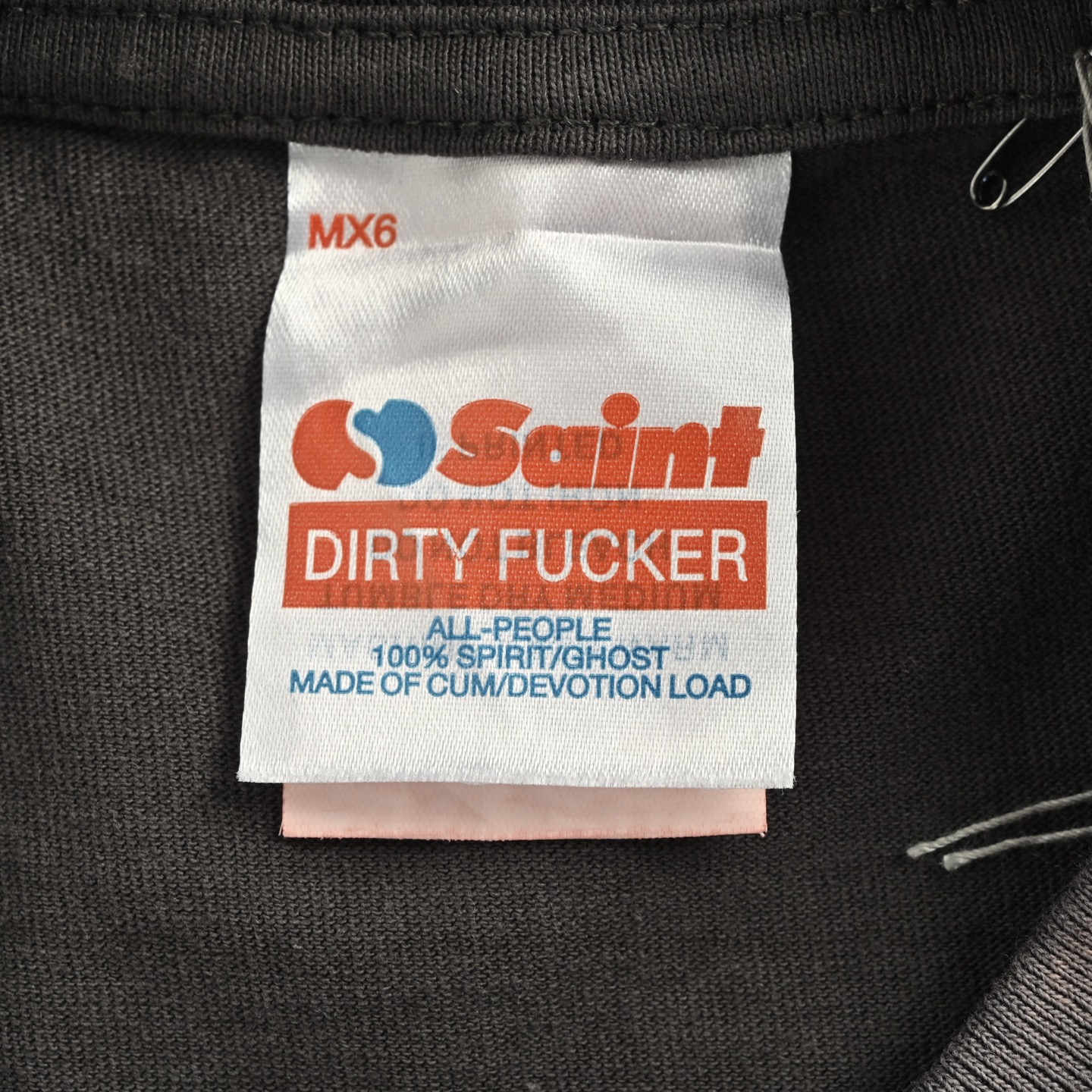 SAINT MICHAEL 25ss 花心骷髅印花短袖