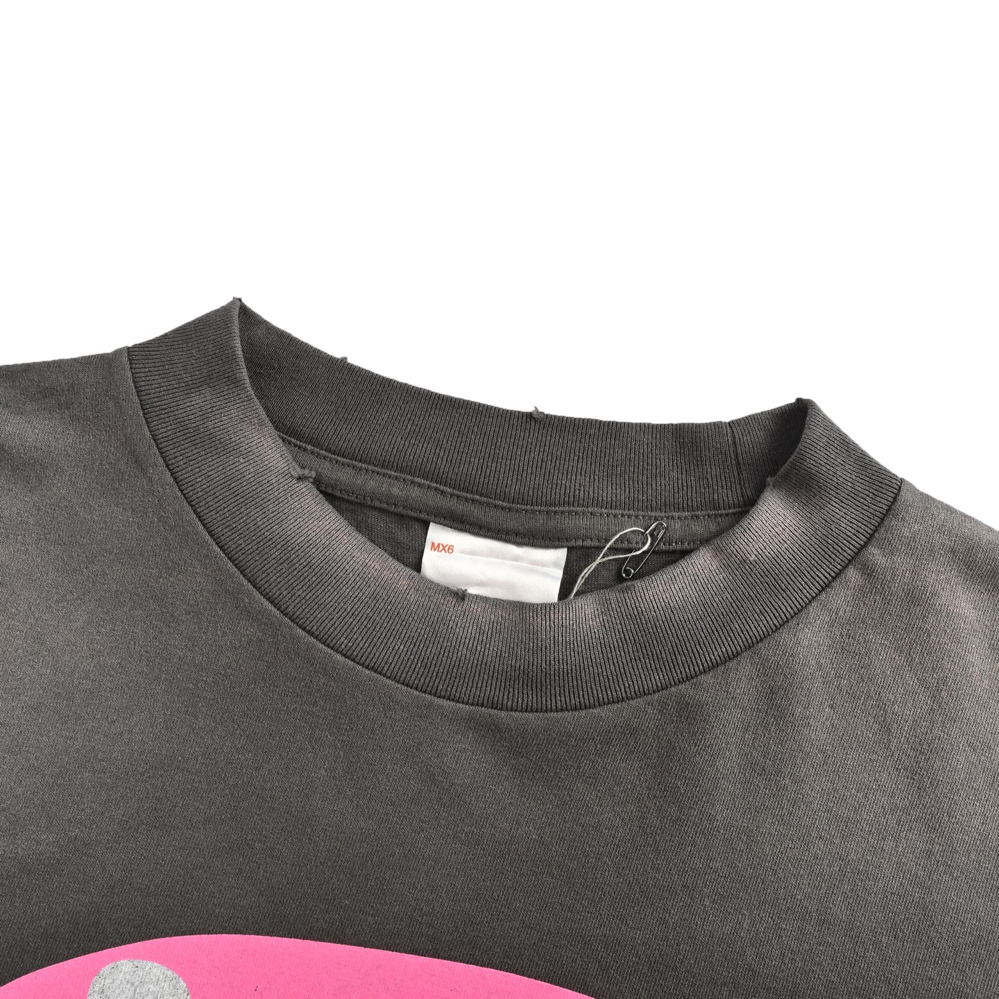 SAINT MICHAEL 25ss 花心骷髅印花短袖