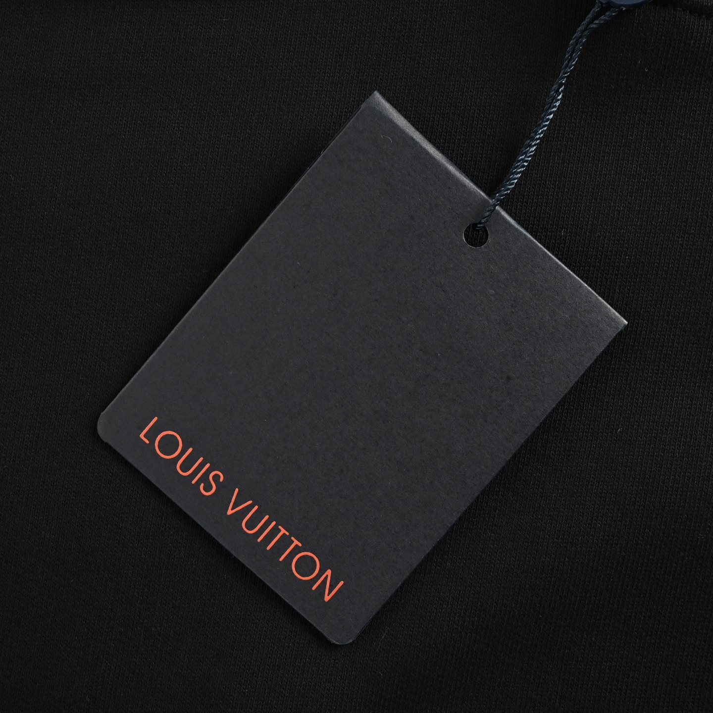 Louis Vuitton/路易威登 老花皮标贴饰圆领卫衣 秋