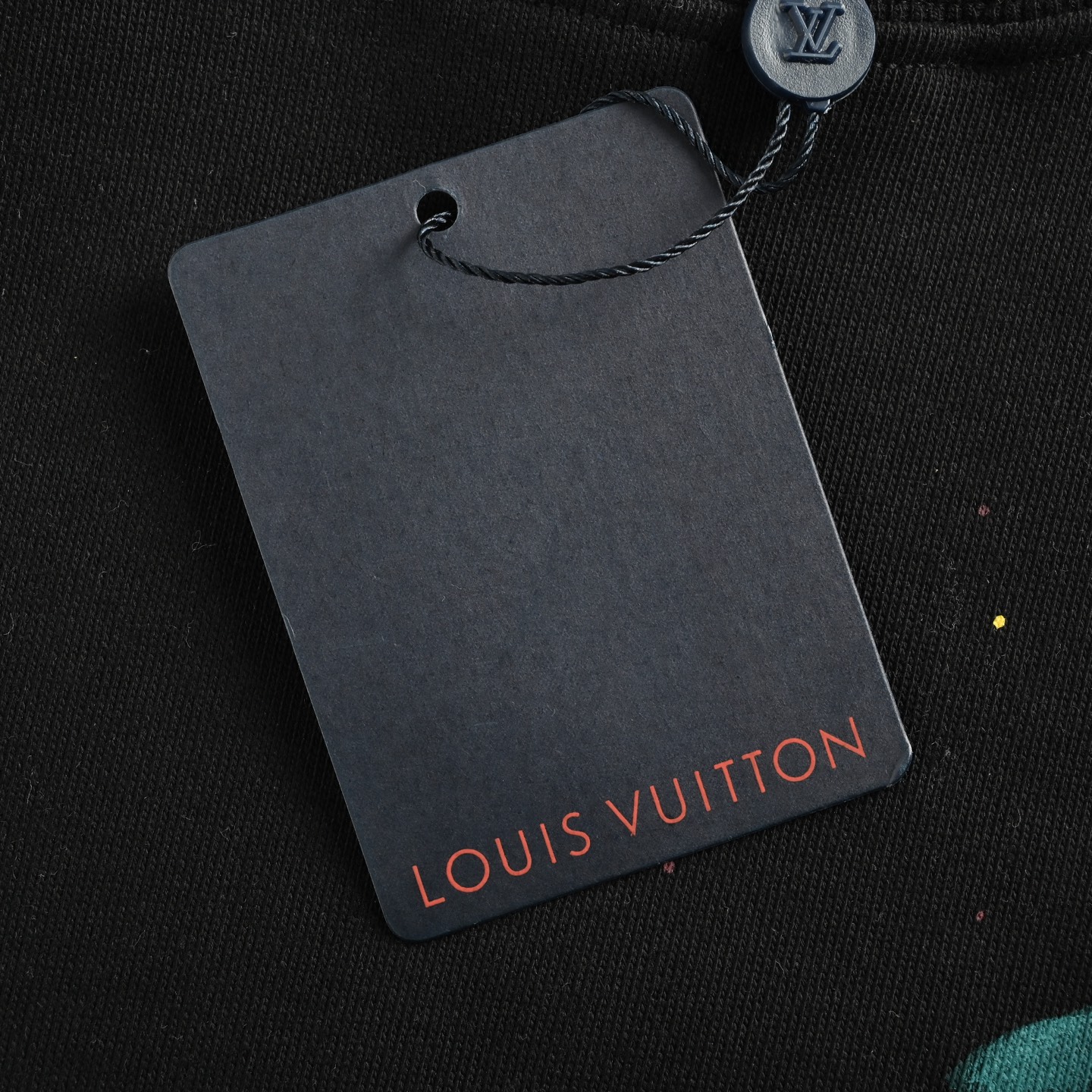 LouisVuitton/路易威登 水洗破坏手绘圆领卫衣