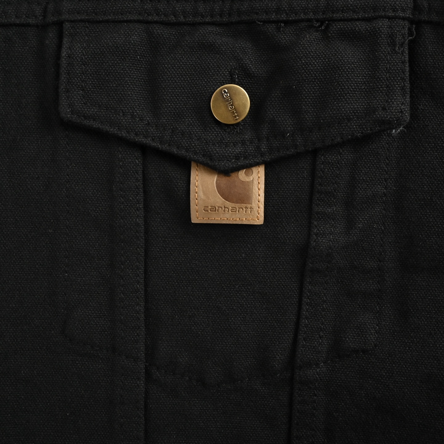 CarHartt/卡哈特25ss 复古工装夹克外套 黑色 灰色