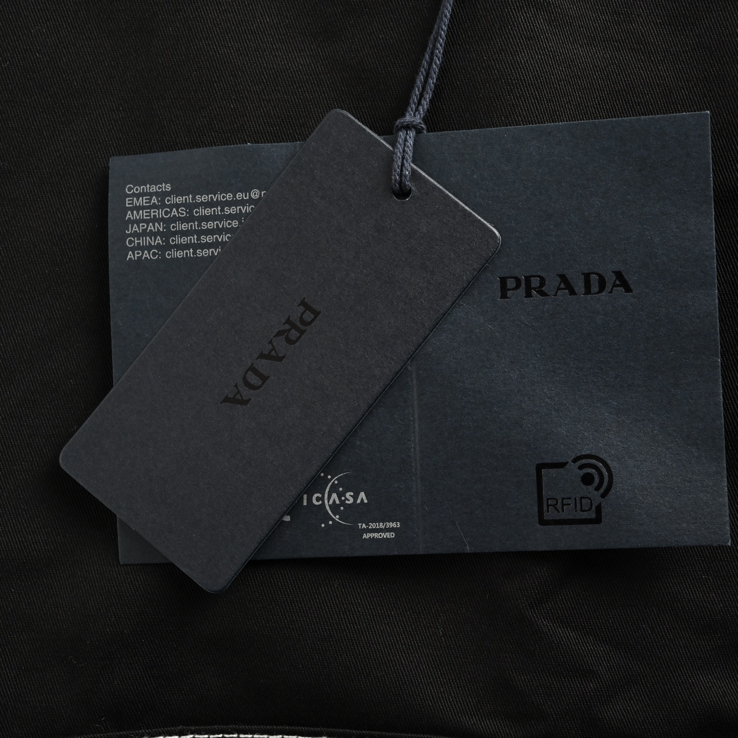 Prada/普拉达 撞色明线帆布夹克外套