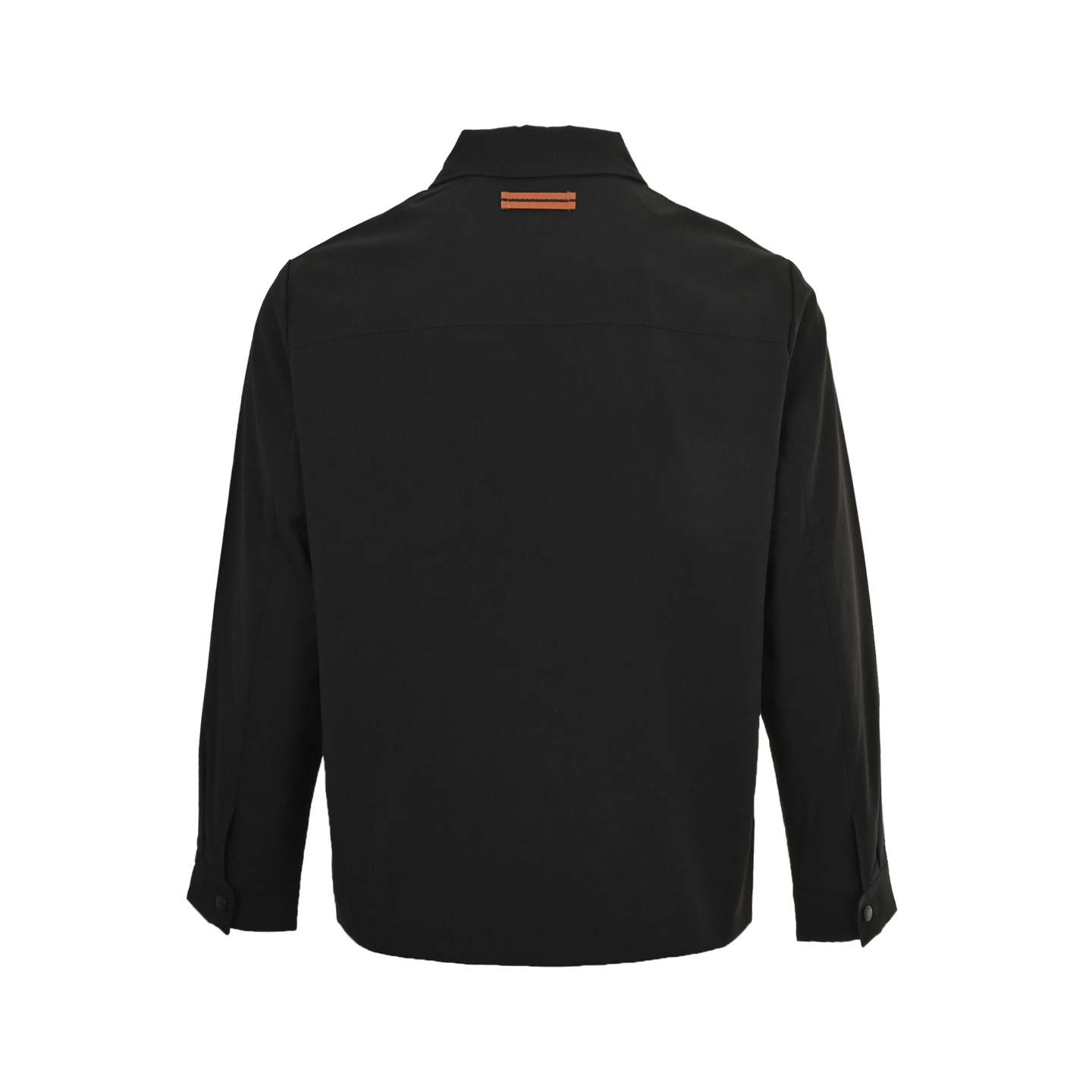 Zegna/杰尼亚 纽扣衬衫翻领外套黑色 米白-Chinese UA Cheap High Quatity Brand Clothes Bags handbags Sneakers wholesale wholesaler seller from China Factory suppliers Fashion Clothing Shoes best Quality Beautiful Price Zegna/杰尼亚 纽扣衬衫翻领外套黑色 米白