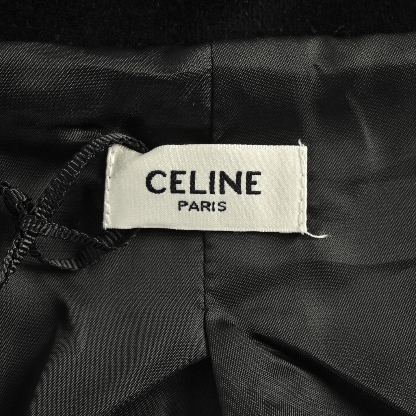 Celine/赛琳 25Fw 刺绣徽标拼色丝绒夹克外套-High Quatity Cheap Brand wholesale wholesaler seller Clothes Bags handbags Sneakers Top Fashion Clothing Shoes from China Factory Chinese suppliers best Quality Beautiful Price Celine/赛琳 25Fw 刺绣徽标拼色丝绒夹克外套
