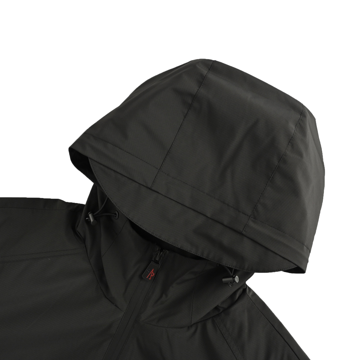 ONCLER/蒙口 胸口口袋拉链连帽外套黑色 墨绿