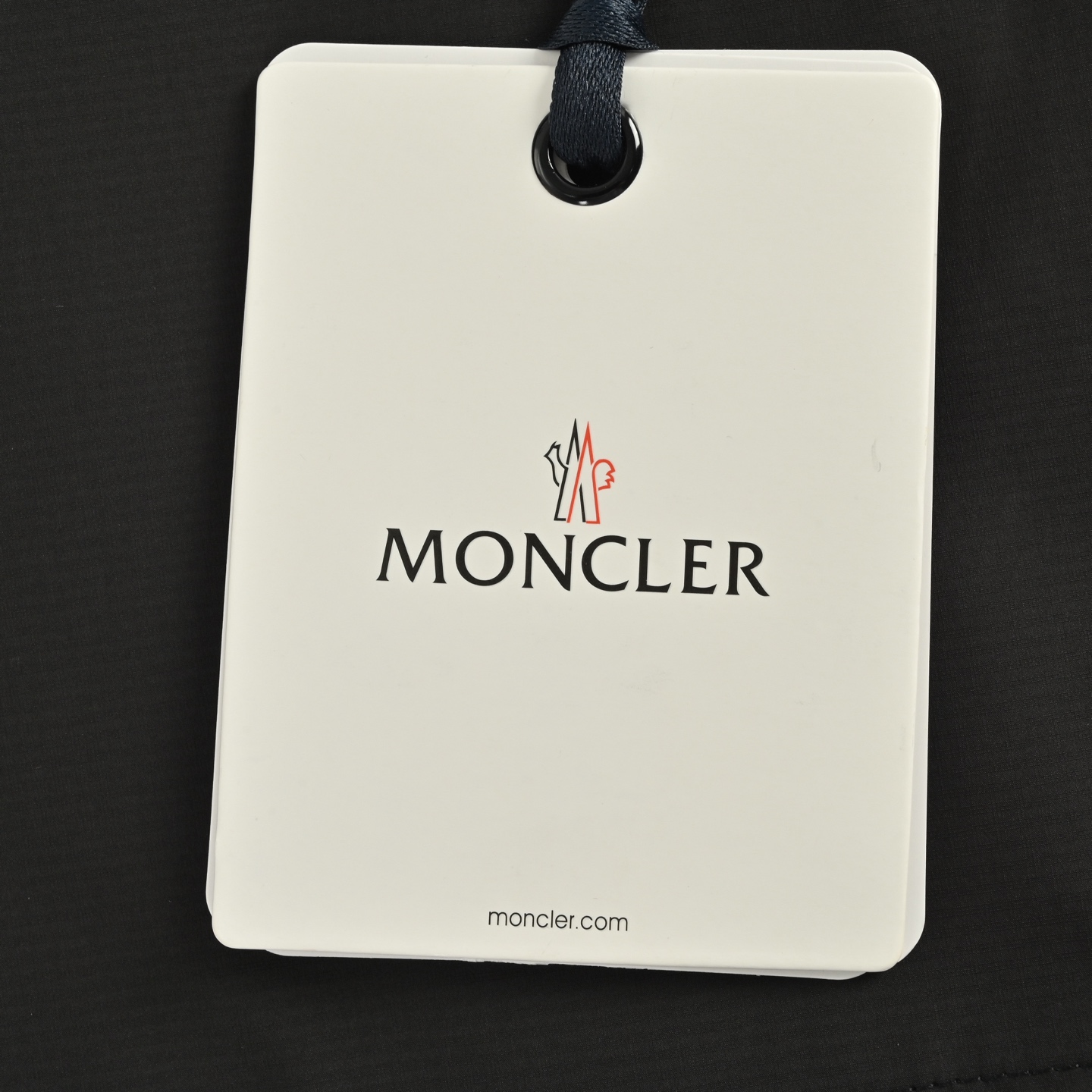 ONCLER/蒙口 胸口口袋拉链连帽外套黑色 墨绿