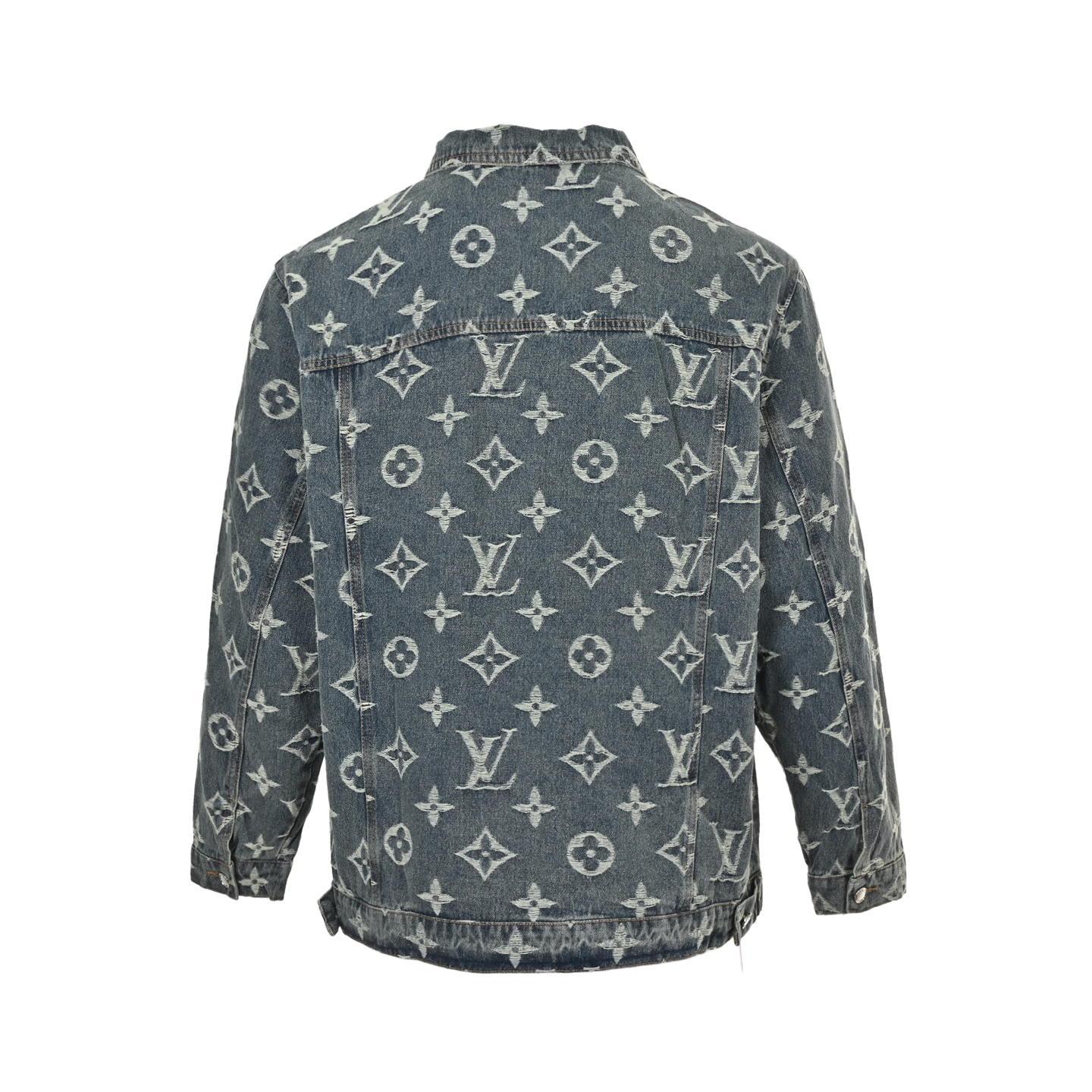 Louis Vuitton/路易威登 25Fw 满印老花提花牛仔外套-莆田鞋,莆田鞋货源,高仿鞋,高仿鞋货源,安福档口,莆田高仿鞋,莆田鞋批发,高仿鞋批发,莆田高仿运动鞋,高仿运动鞋,莆田运动鞋 Louis Vuitton/路易威登 25Fw 满印老花提花牛仔外套