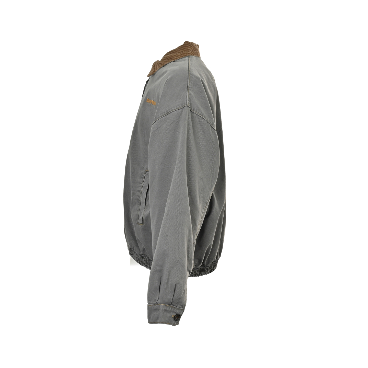 Miu Miu/缪缪 25Fw Miu小标灯芯绒领做旧棉服外套-Chinese UA Cheap High Quatity Brand Clothes Bags handbags Sneakers wholesale wholesaler seller from China Factory suppliers Fashion Clothing Shoes best Quality Beautiful Price Miu Miu/缪缪 25Fw Miu小标灯芯绒领做旧棉服外套