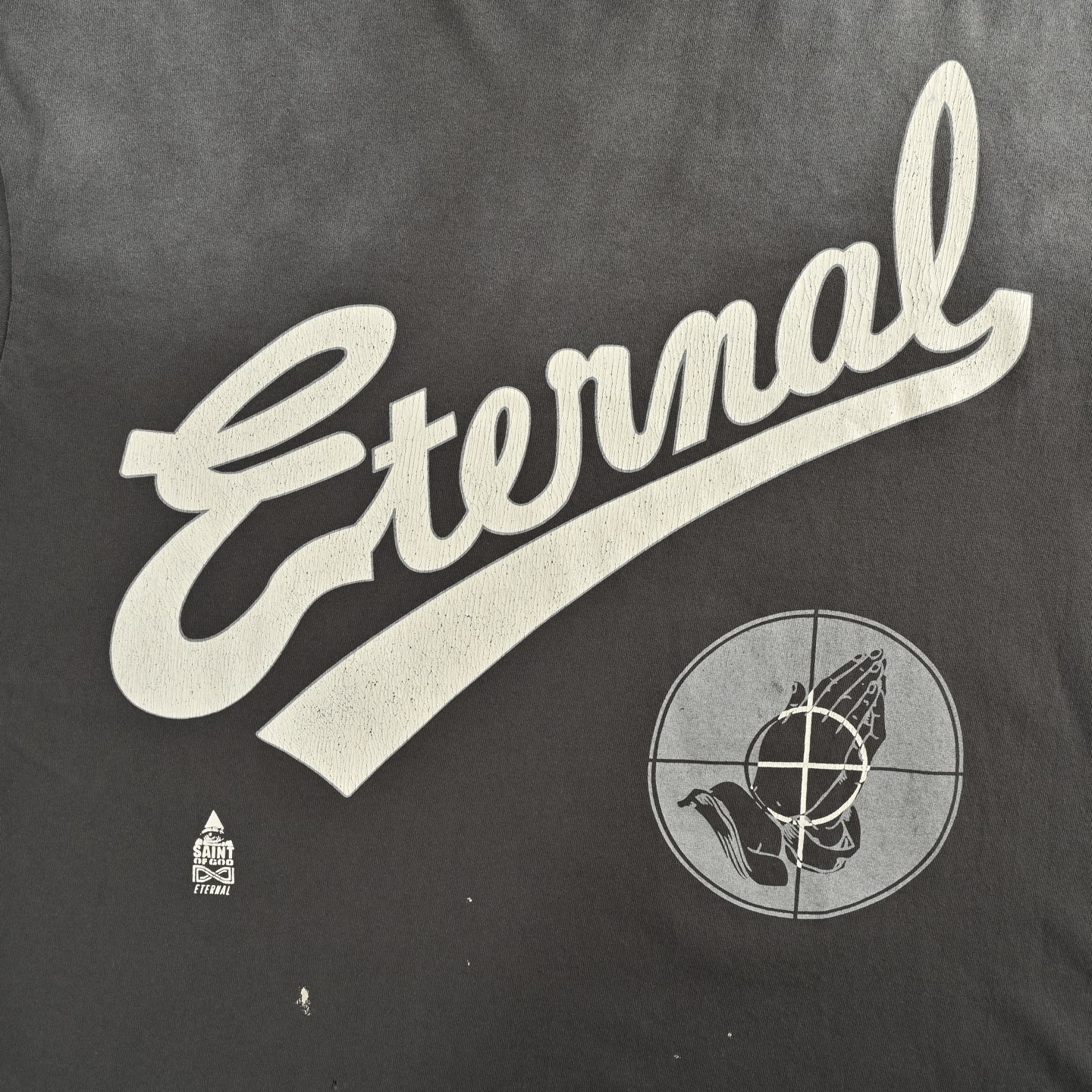 SAINT MICHAEL 25Fw 祈祷准心印花长袖-Chinese UA Cheap High Quatity Brand Clothes Bags handbags Sneakers wholesale wholesaler seller from China Factory suppliers Fashion Clothing Shoes best Quality Beautiful Price SAINT MICHAEL 25Fw 祈祷准心印花长袖