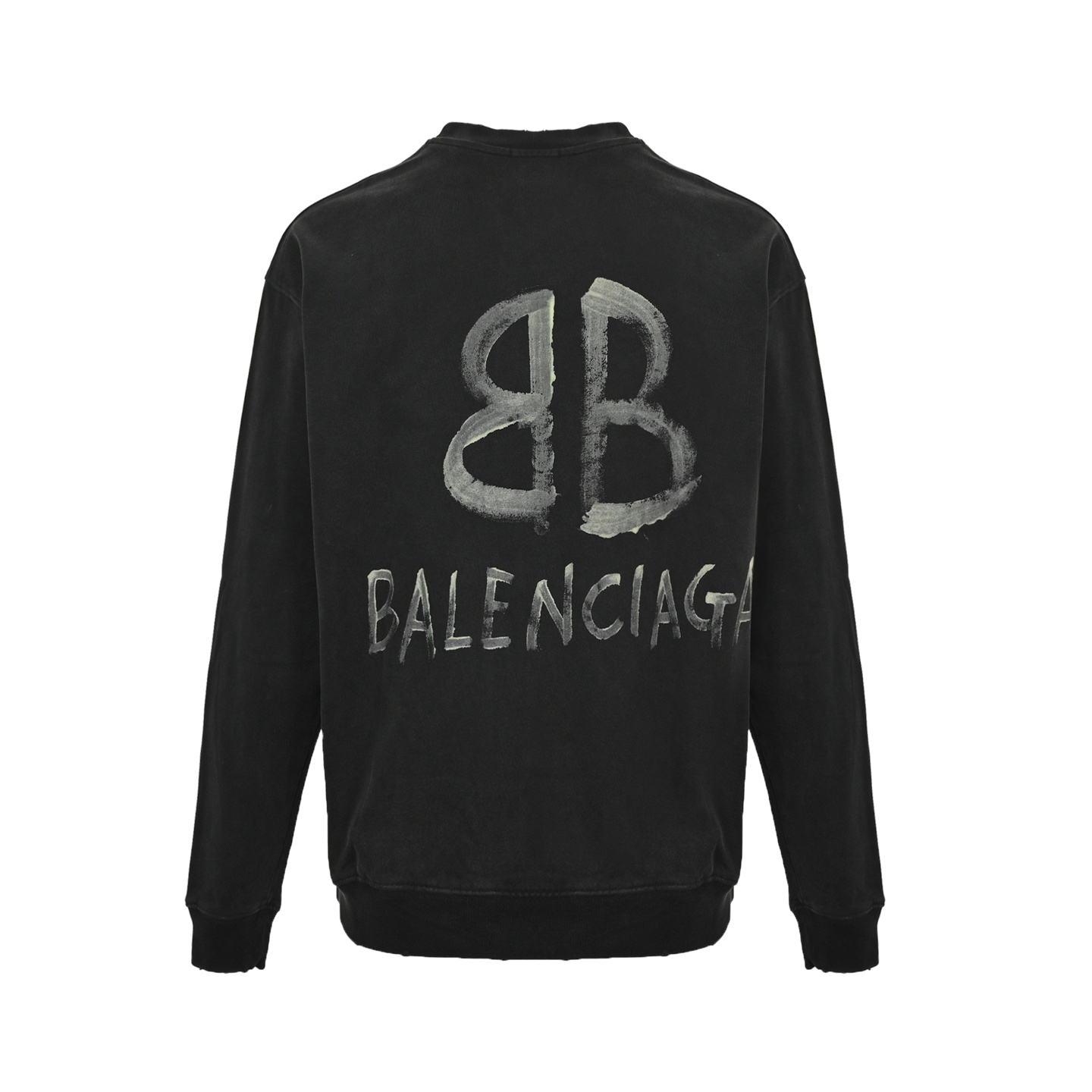 Balenciaga/巴黎世家 手绘夜光印花圆领卫衣-Chinese UA Cheap High Quatity Brand Clothes Bags handbags Sneakers wholesale wholesaler seller from China Factory suppliers Fashion Clothing Shoes best Quality Beautiful Price Balenciaga/巴黎世家 手绘夜光印花圆领卫衣