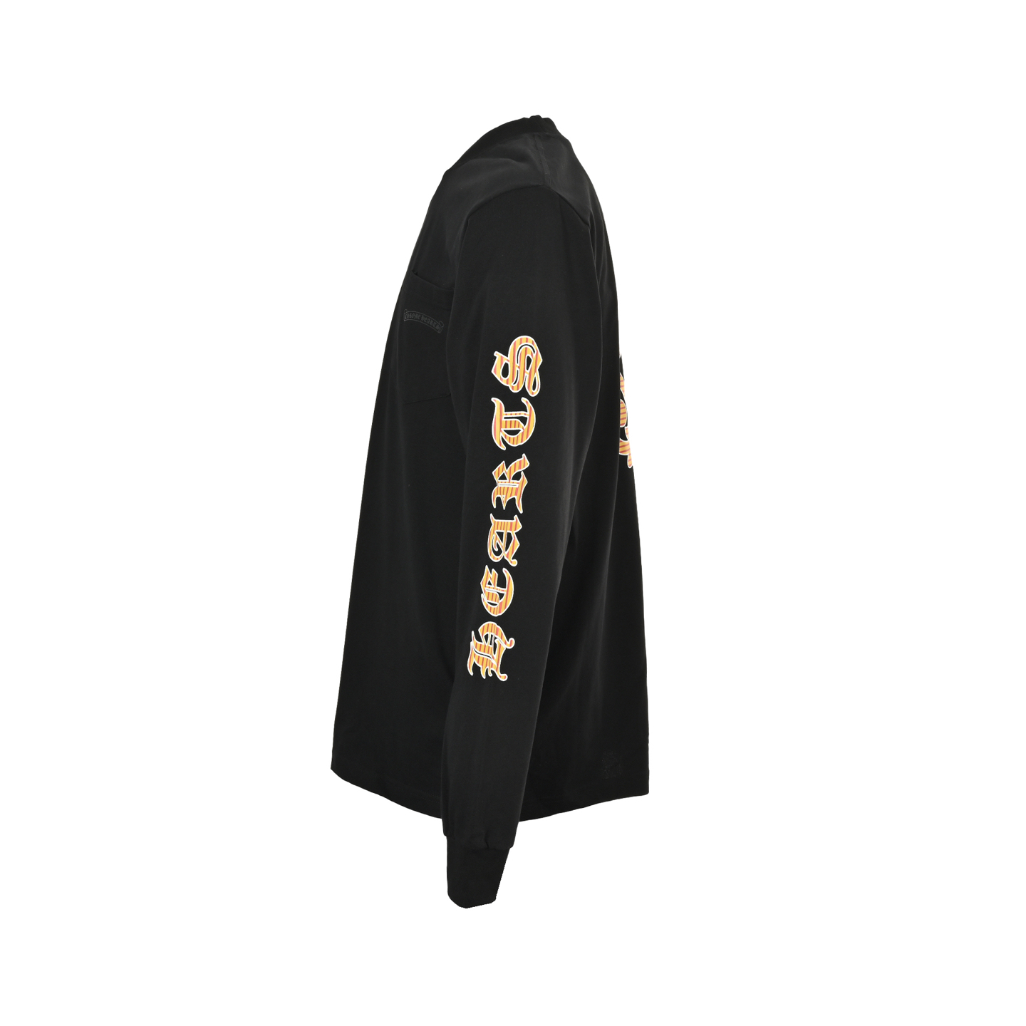 Chrome hearts/克罗心迈阿密联名圆领印花长袖 黑色/白色