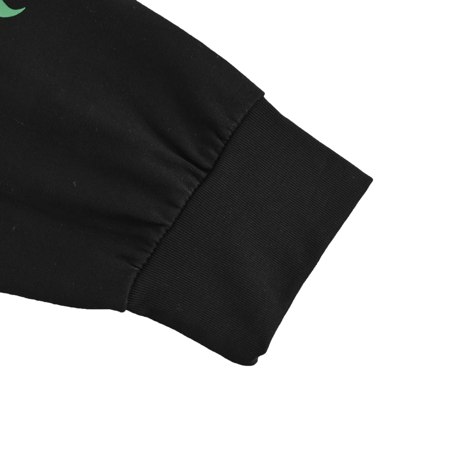 Chrome hearts/克罗心绿色十字架幻影印花长袖黑色/白色