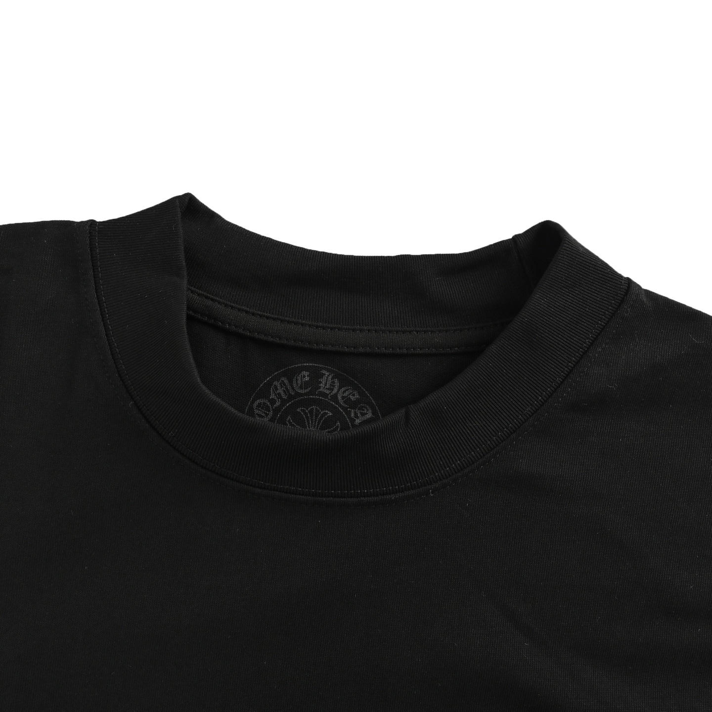 Chrome hearts/克罗心绿色十字架幻影印花长袖黑色/白色