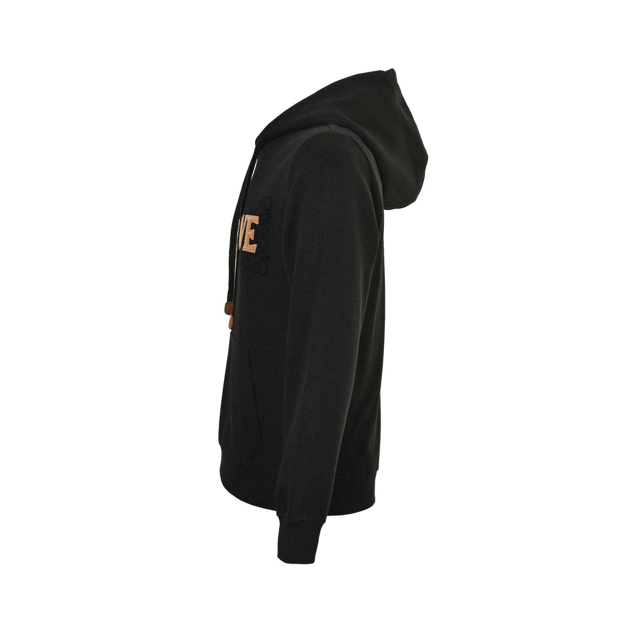 Loewe/罗意威 25Fw 毛巾贴布字母连帽卫衣