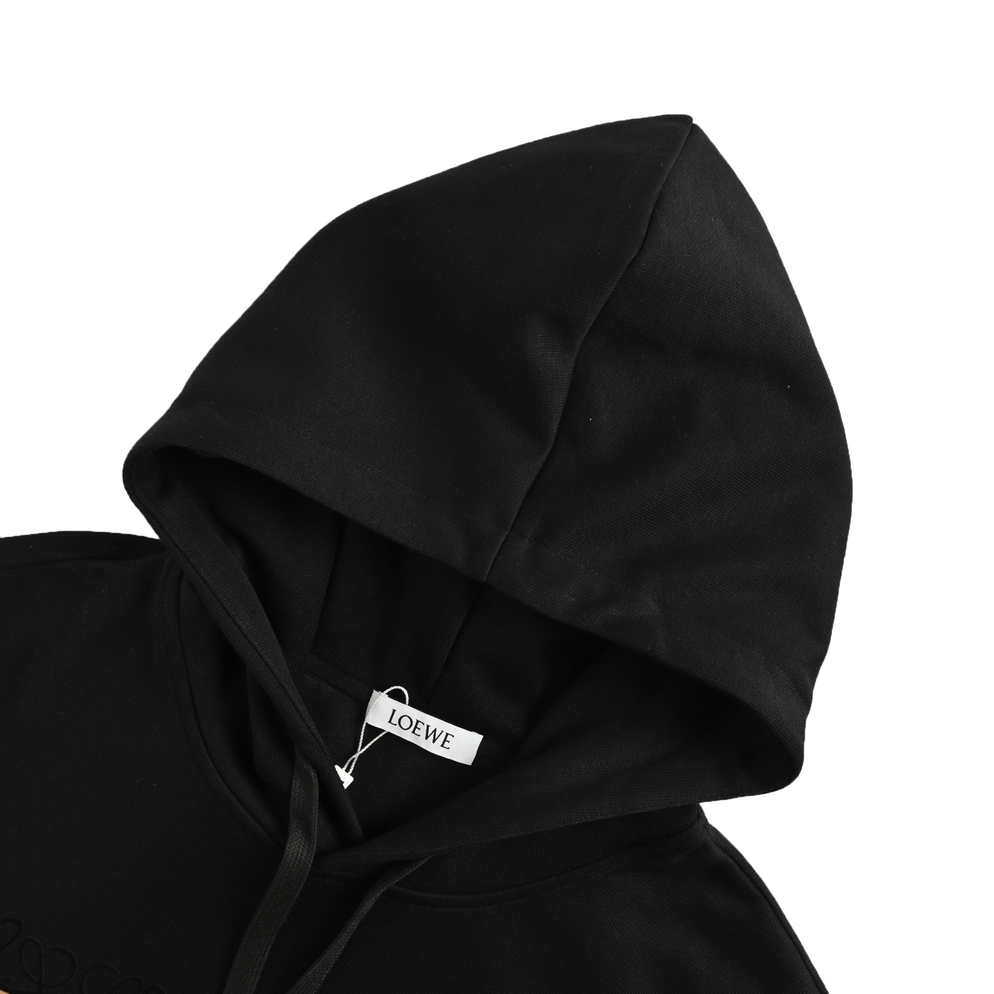 Loewe/罗意威 25Fw 毛巾贴布字母连帽卫衣