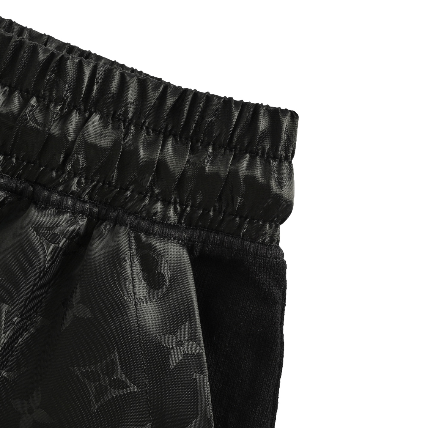 Louis Vuitton/路易威登 25Fw针织提花拼接锦纶嵌饰抽绳短裤 白色原版-Chinese UA Cheap High Quatity Brand Clothes Bags handbags Sneakers wholesale wholesaler seller from China Factory suppliers Fashion Clothing Shoes best Quality Beautiful Price Louis Vuitton/路易威登 25Fw针织提花拼接锦纶嵌饰抽绳短裤 白色原版