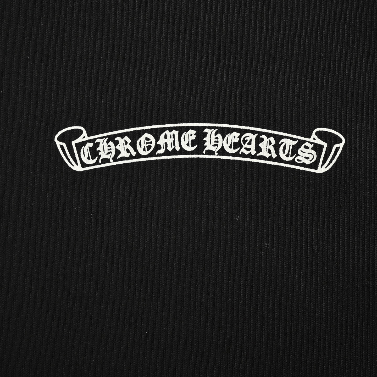 Chrome Hearts/克罗心 限定卷轴圆领印花长袖 黑色/白色-Chinese UA Cheap High Quatity Brand Clothes Bags handbags Sneakers wholesale wholesaler seller from China Factory suppliers Fashion Clothing Shoes best Quality Beautiful Price Chrome Hearts/克罗心 限定卷轴圆领印花长袖 黑色/白色