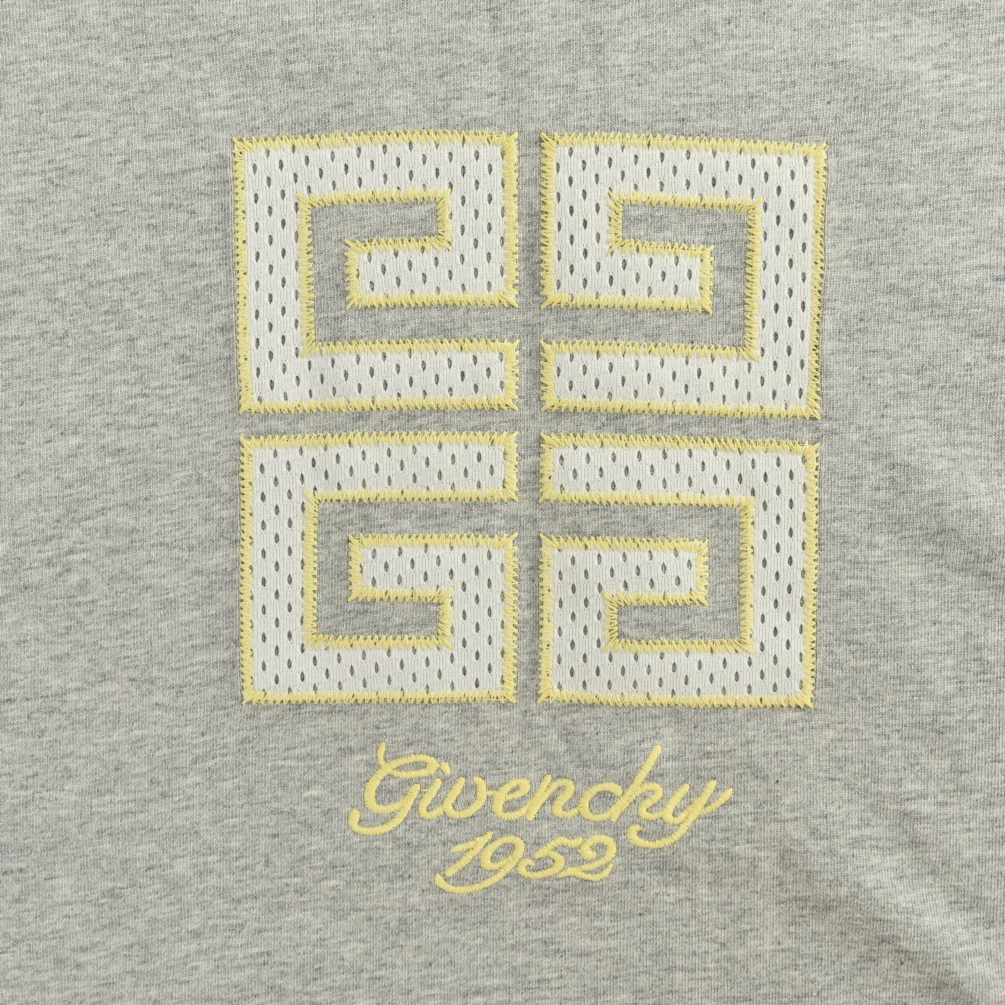 GIVENCHY/纪梵希 25ss 网格贴布短袖