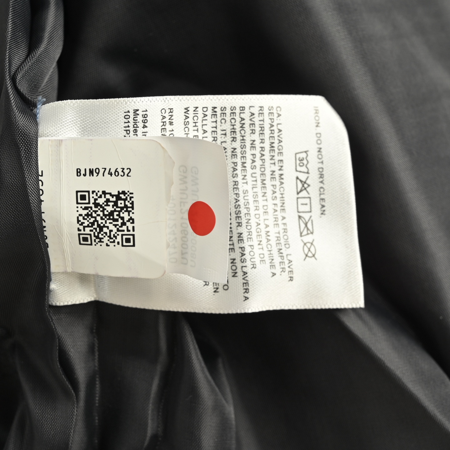 The North Face/北面 25Fw 扎染刺绣户外冲锋衣外套