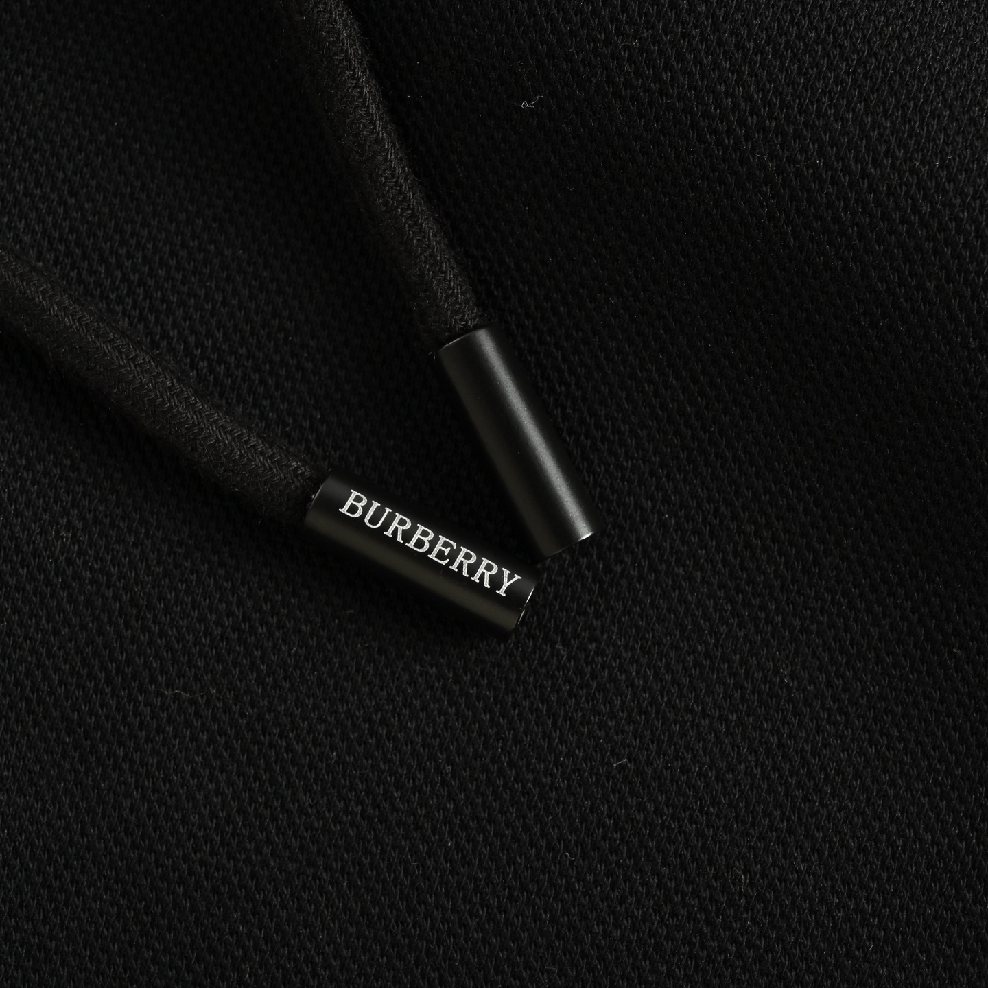 Burberry/巴宝莉 侧边格纹拼接长裤 黑色