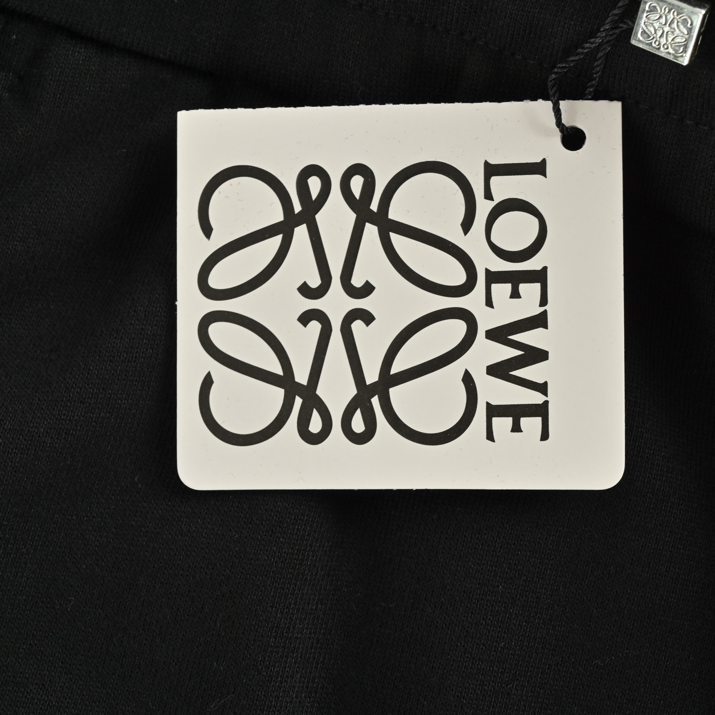 Loewe/罗意威 经典徽标刺绣长裤 短裤 黑色