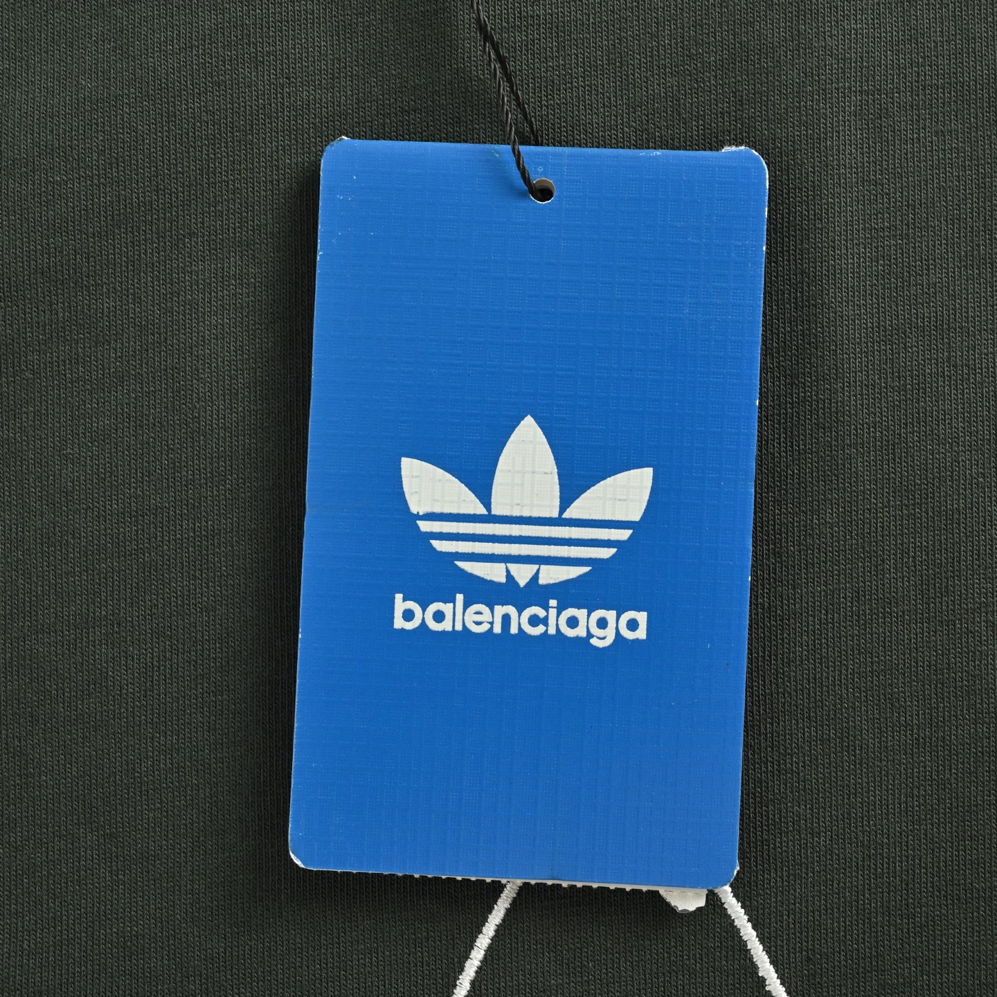 Balenciaga & Adidas 三叶草刺绣短袖 刺绣