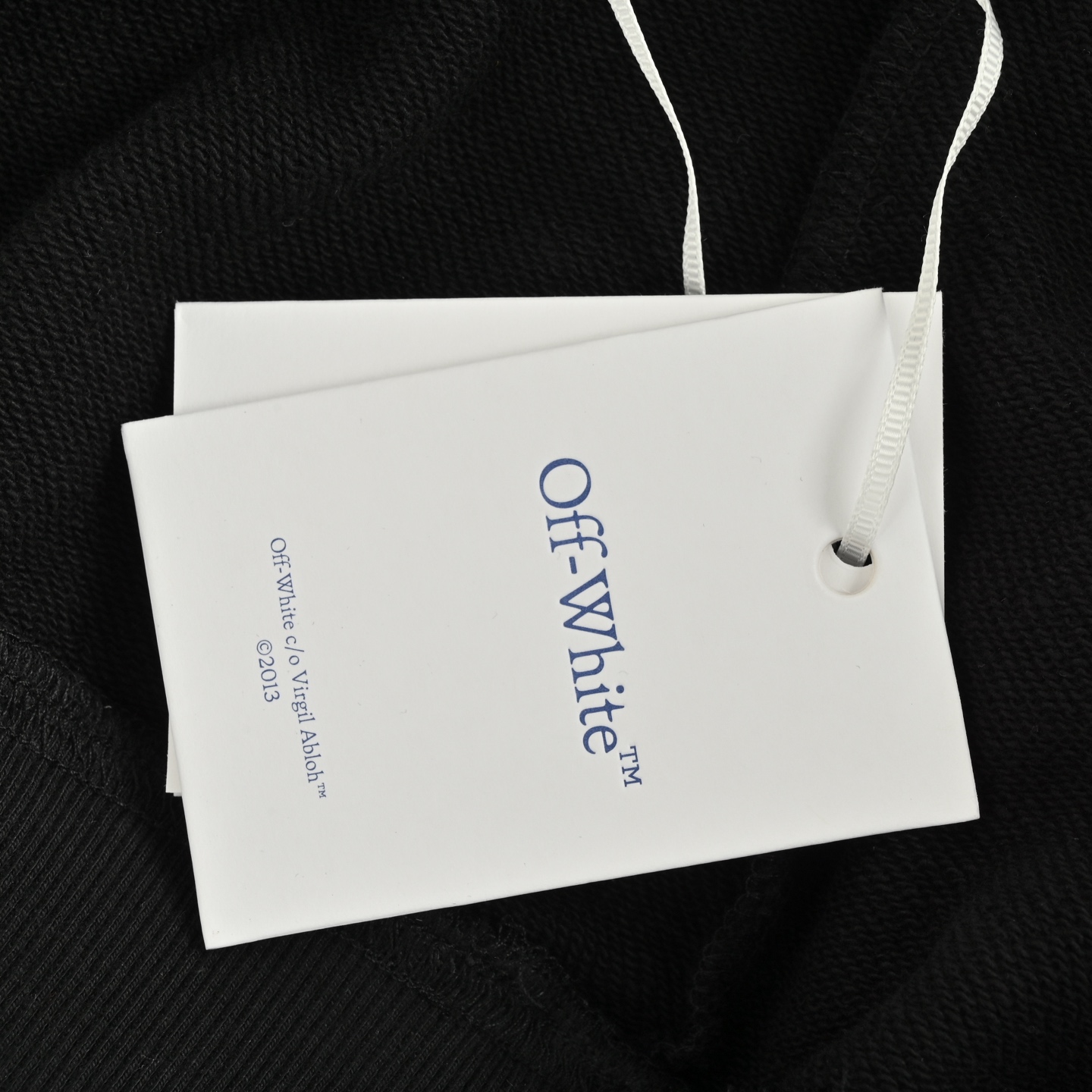 OFF WHITE CO VIRGIL 25ss 皮尺数字箭头印花连帽卫衣