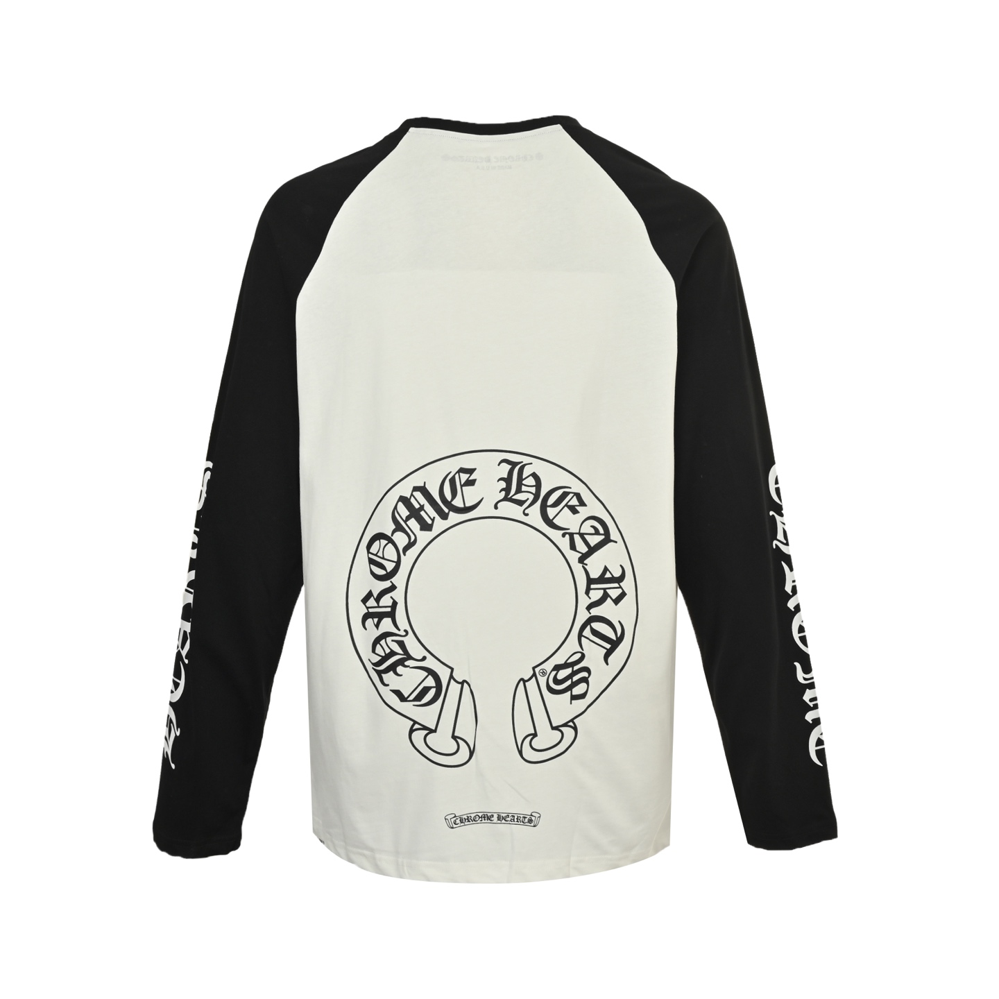 Chrome Hearts/克罗心 25Fw 黑标拼接印花长袖T恤