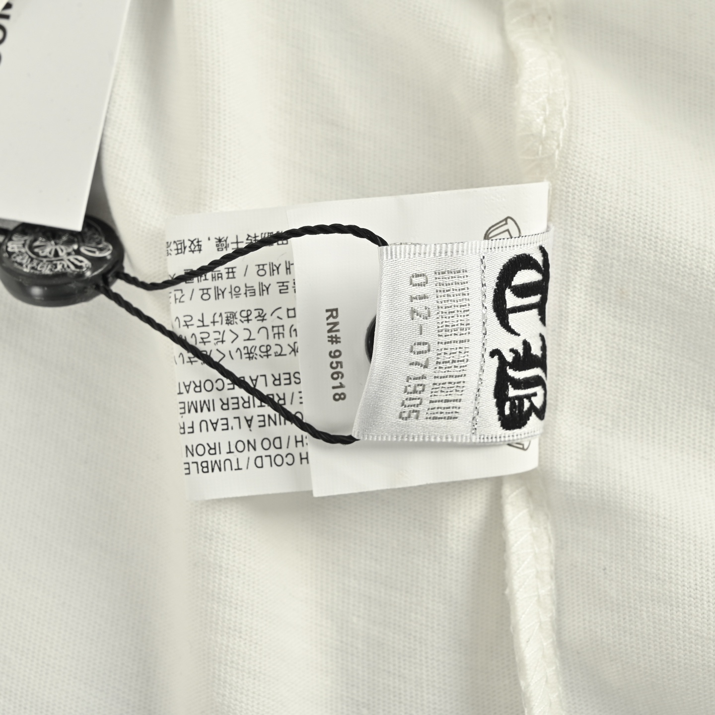 Chrome Hearts/克罗心 25Fw 黑标拼接印花长袖T恤