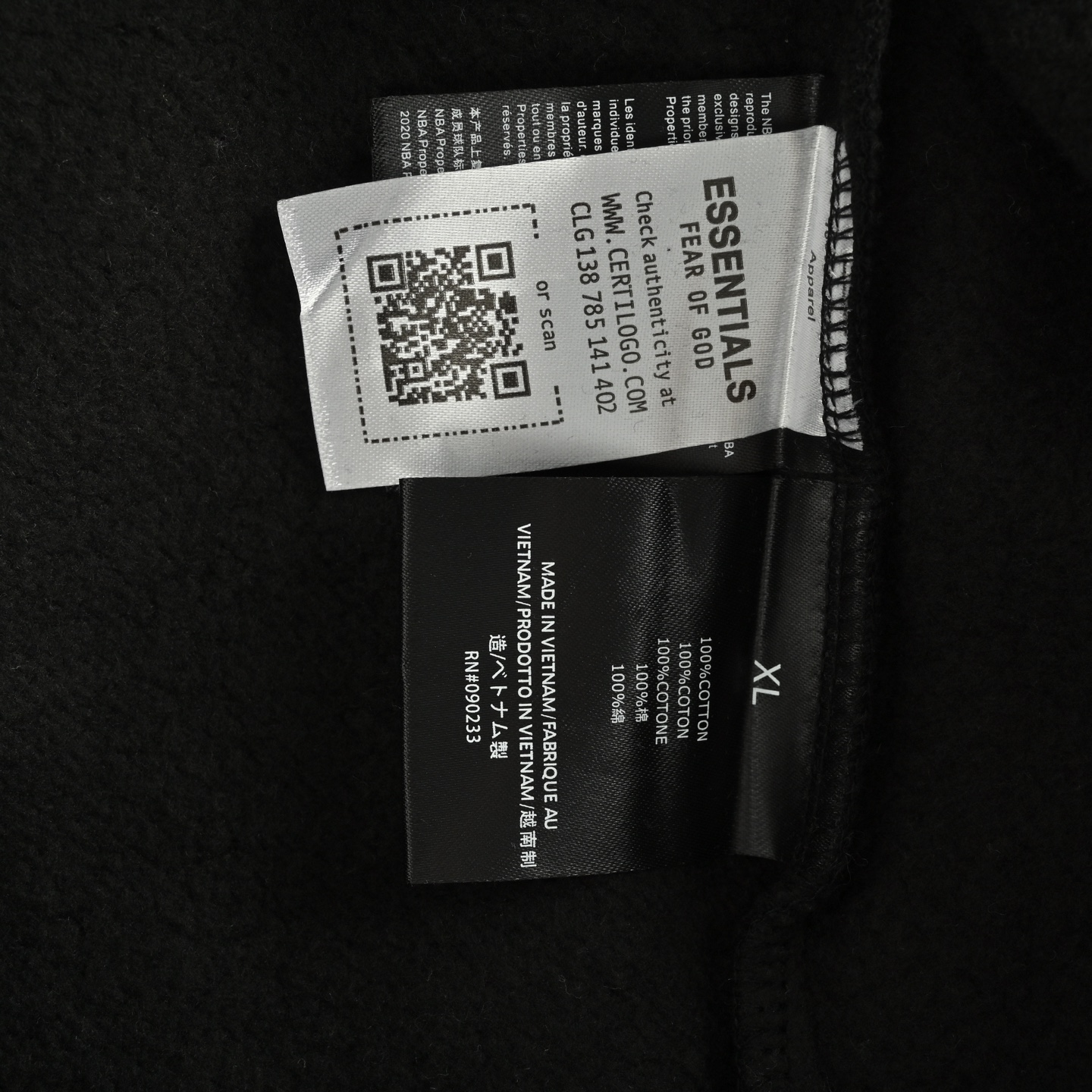 Fear of God & NBA fog联名系列连帽卫衣-Chinese UA Cheap High Quatity Brand Clothes Bags handbags Sneakers wholesale wholesaler seller from China Factory suppliers Fashion Clothing Shoes best Quality Beautiful Price Fear of God & NBA fog联名系列连帽卫衣