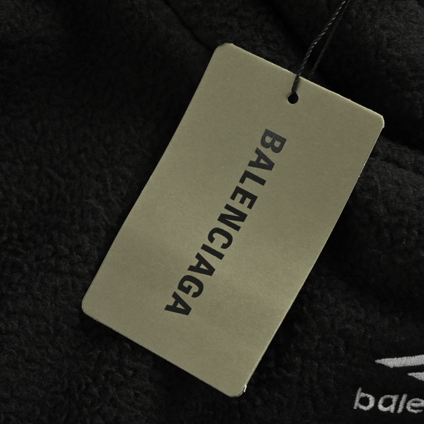 Balenciaga/巴黎世家 24Fw 泰迪绒滑雪刺绣连帽卫衣