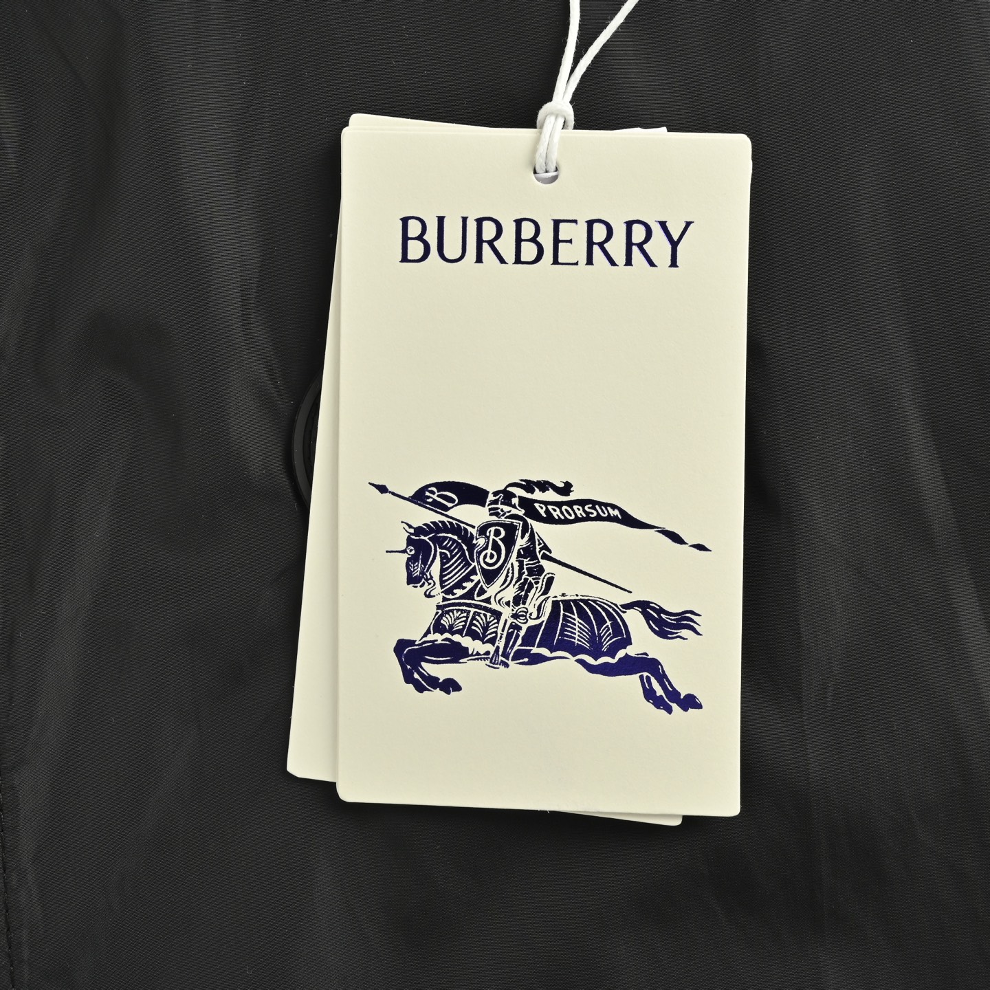 Burberry/巴宝莉 25Fw格纹门襟尼龙连帽夹克外套