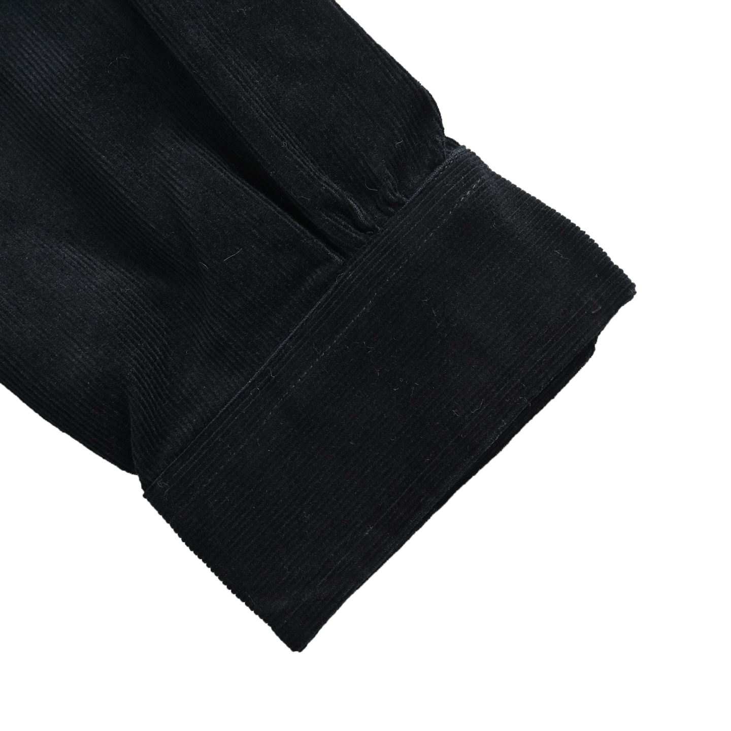 Fendi/芬迪 25Fw 蓝色灯芯绒衬衫外套 选用蓝色灯芯绒面料