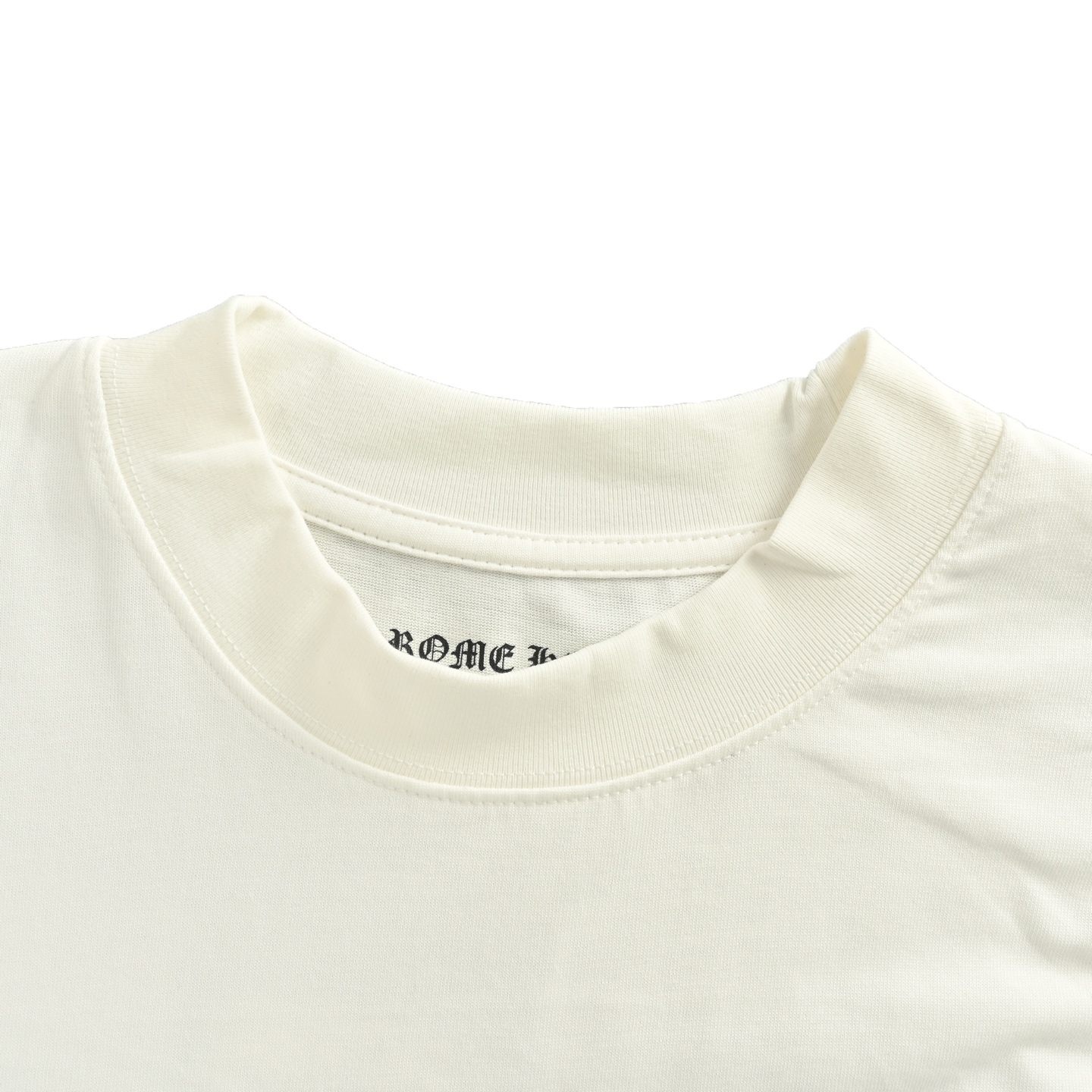 Chrome hearts/克罗心 涂鸦字母糖果撞色印花长袖 黑色/白色