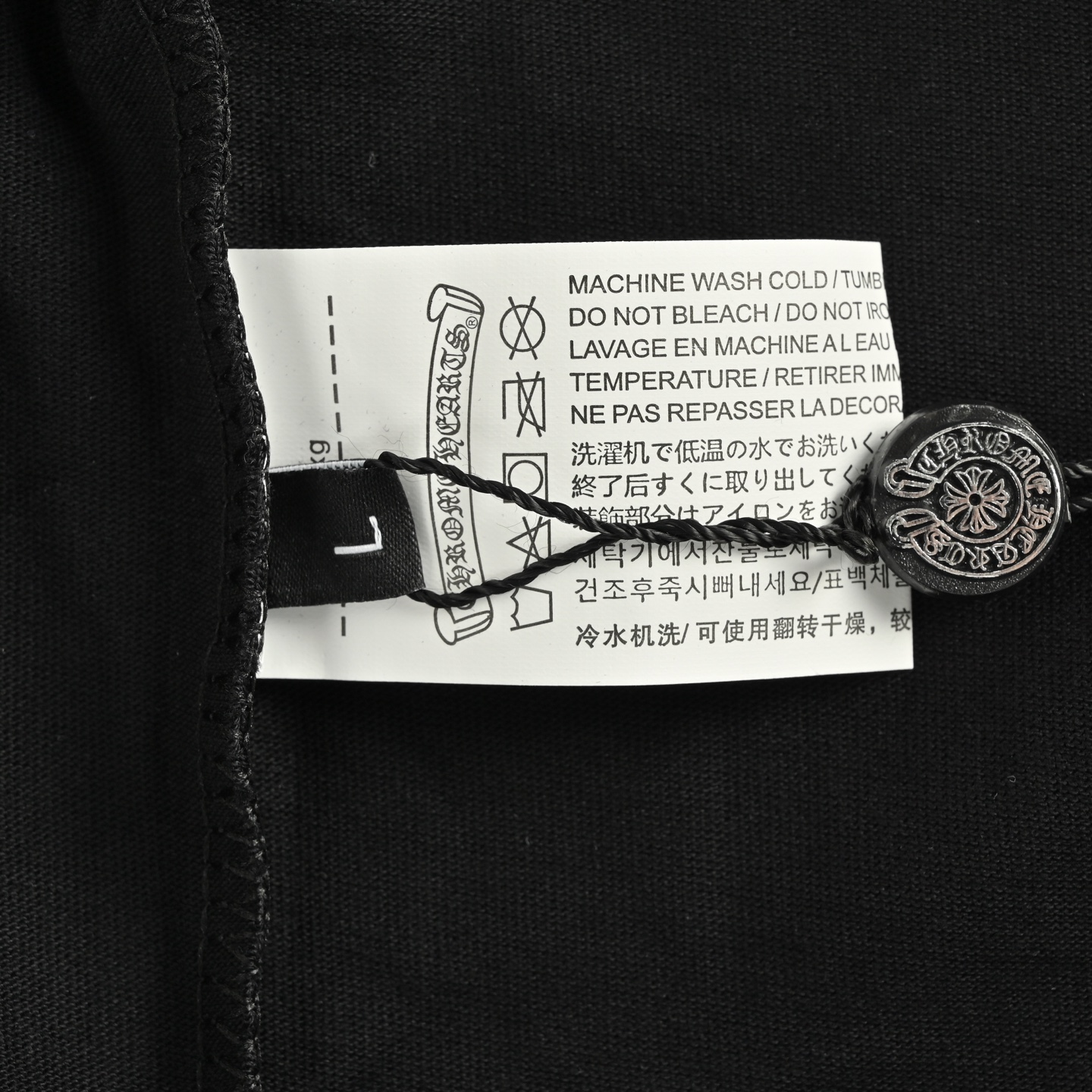 Chrome hearts/克罗心 绿色大宝剑印花长袖 黑色/白色