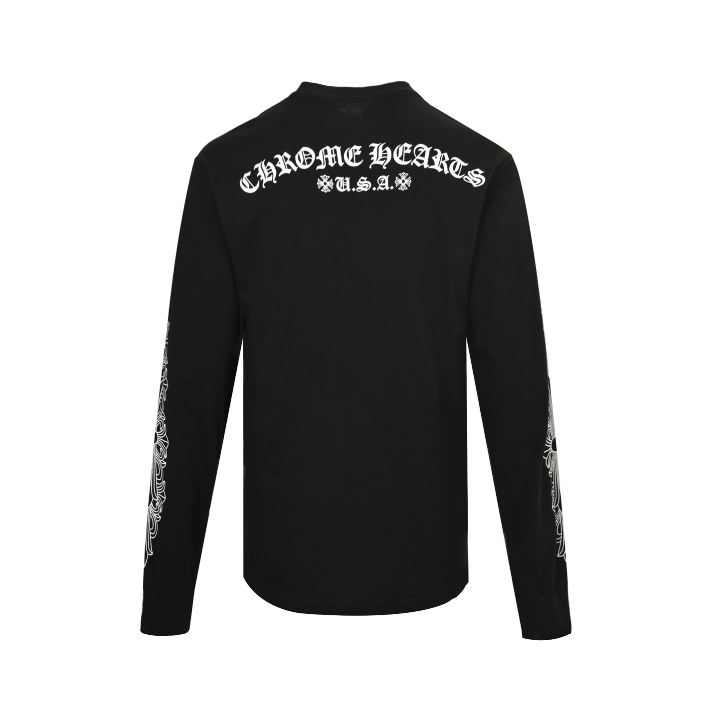 Chrome Hearts/克罗心 25Fw 背后梵文印花长袖-Chinese UA Cheap High Quatity Brand Clothes Bags handbags Sneakers wholesale wholesaler seller from China Factory suppliers Fashion Clothing Shoes best Quality Beautiful Price Chrome Hearts/克罗心 25Fw 背后梵文印花长袖