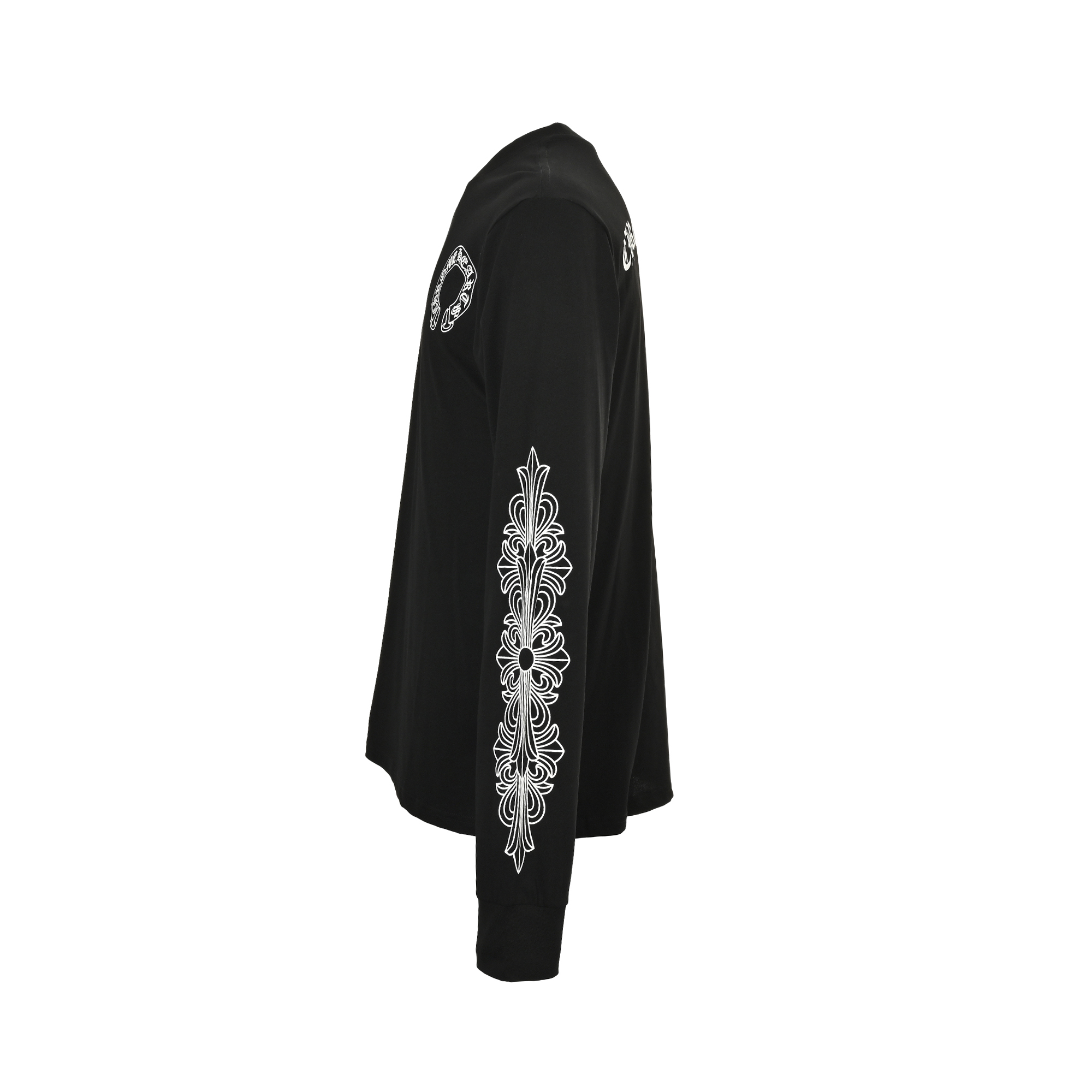 Chrome Hearts/克罗心 25Fw 背后梵文印花长袖-Chinese UA Cheap High Quatity Brand Clothes Bags handbags Sneakers wholesale wholesaler seller from China Factory suppliers Fashion Clothing Shoes best Quality Beautiful Price Chrome Hearts/克罗心 25Fw 背后梵文印花长袖