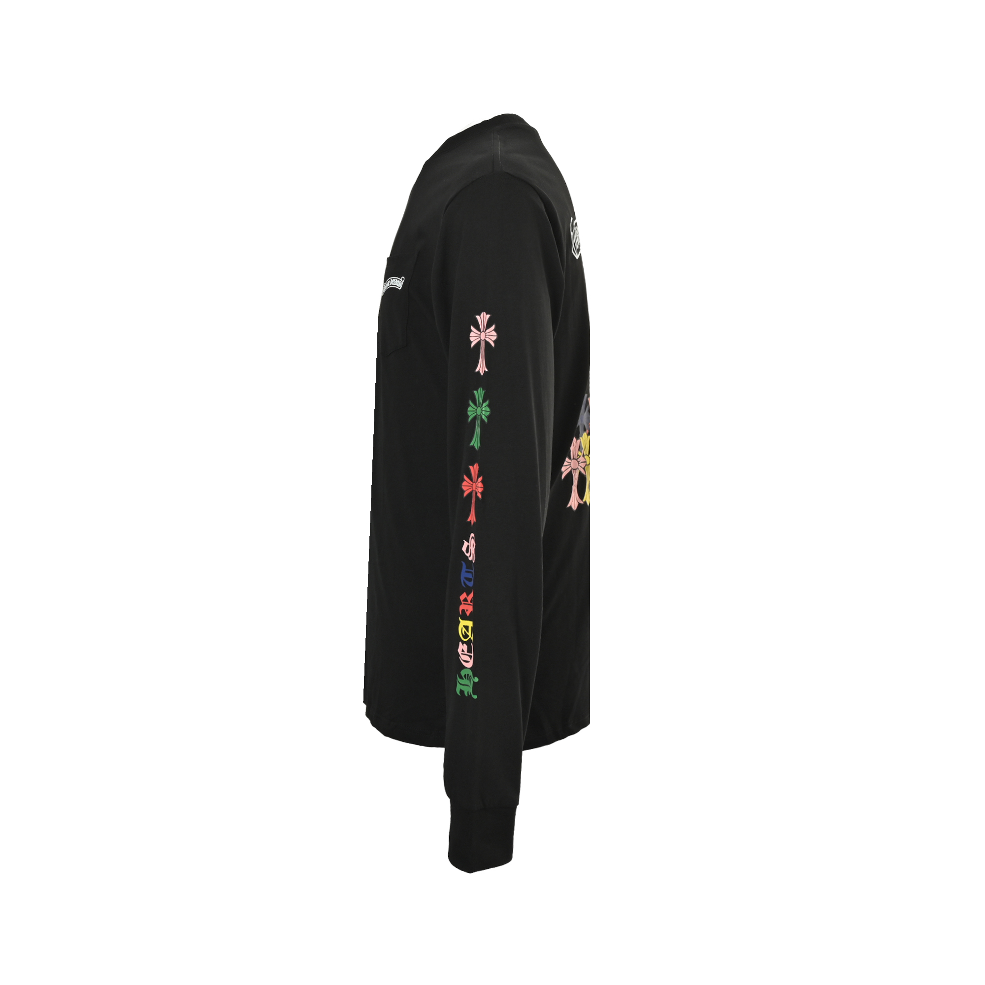 Chrome Hearts/克罗心 25Fw 彩色十字架印花长袖