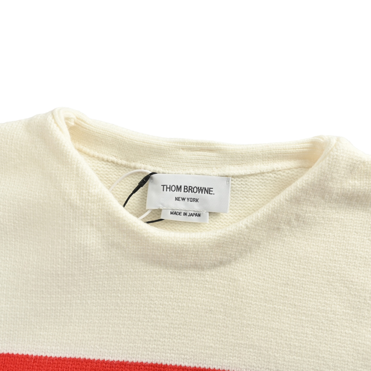 Thom Browne/汤姆布朗 25Fw 红色条纹圆领毛衣红色-Chinese UA Cheap High Quatity Brand Clothes Bags handbags Sneakers wholesale wholesaler seller from China Factory suppliers Fashion Clothing Shoes best Quality Beautiful Price Thom Browne/汤姆布朗 25Fw 红色条纹圆领毛衣红色