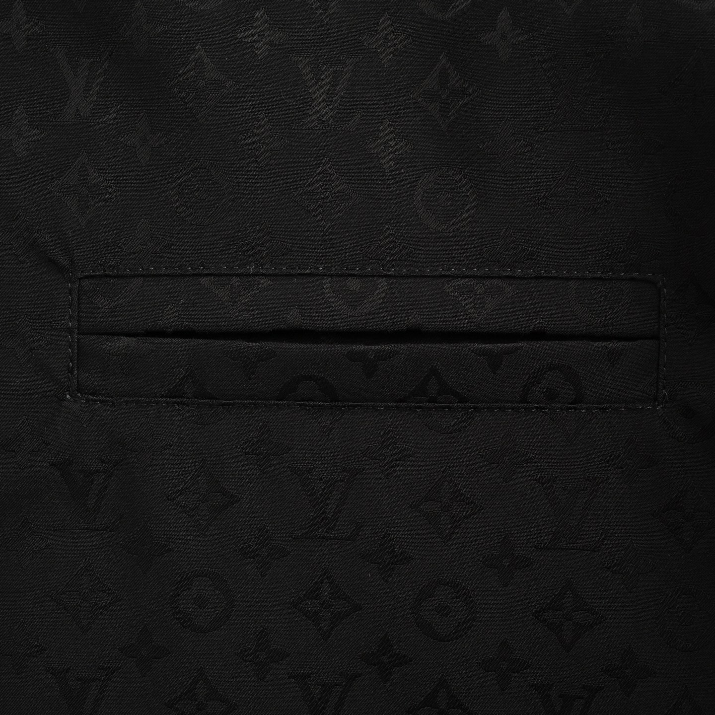 Louis Vuitton/路易威登 25Fw 满印老花夹克外套黑色